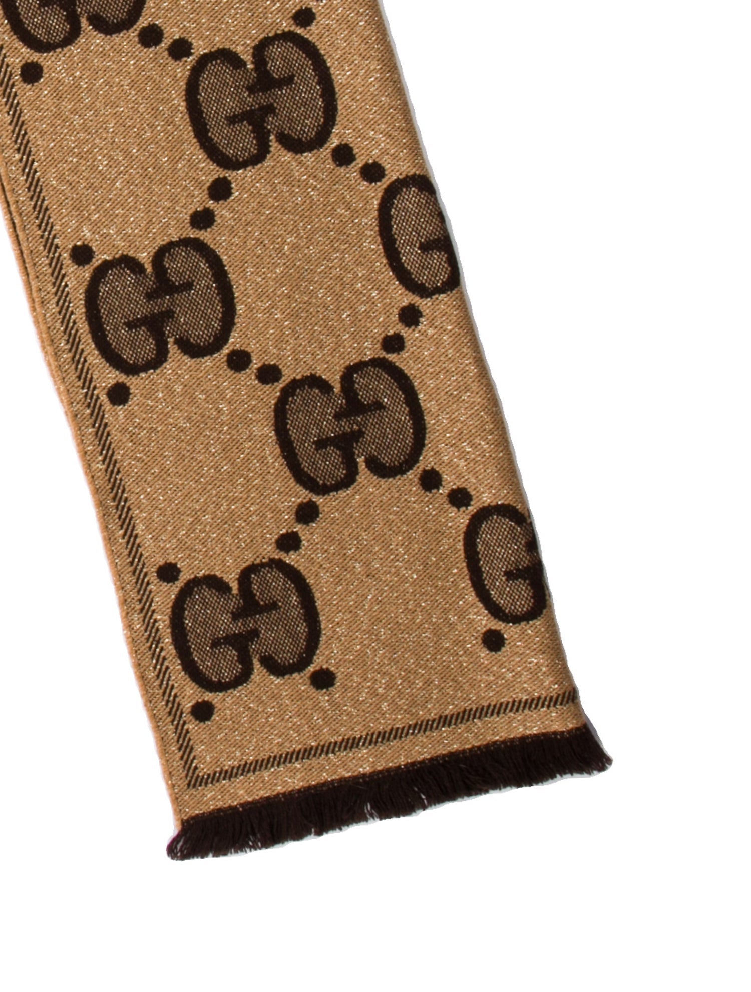 Gucci Wool Jumbo GG Scarf