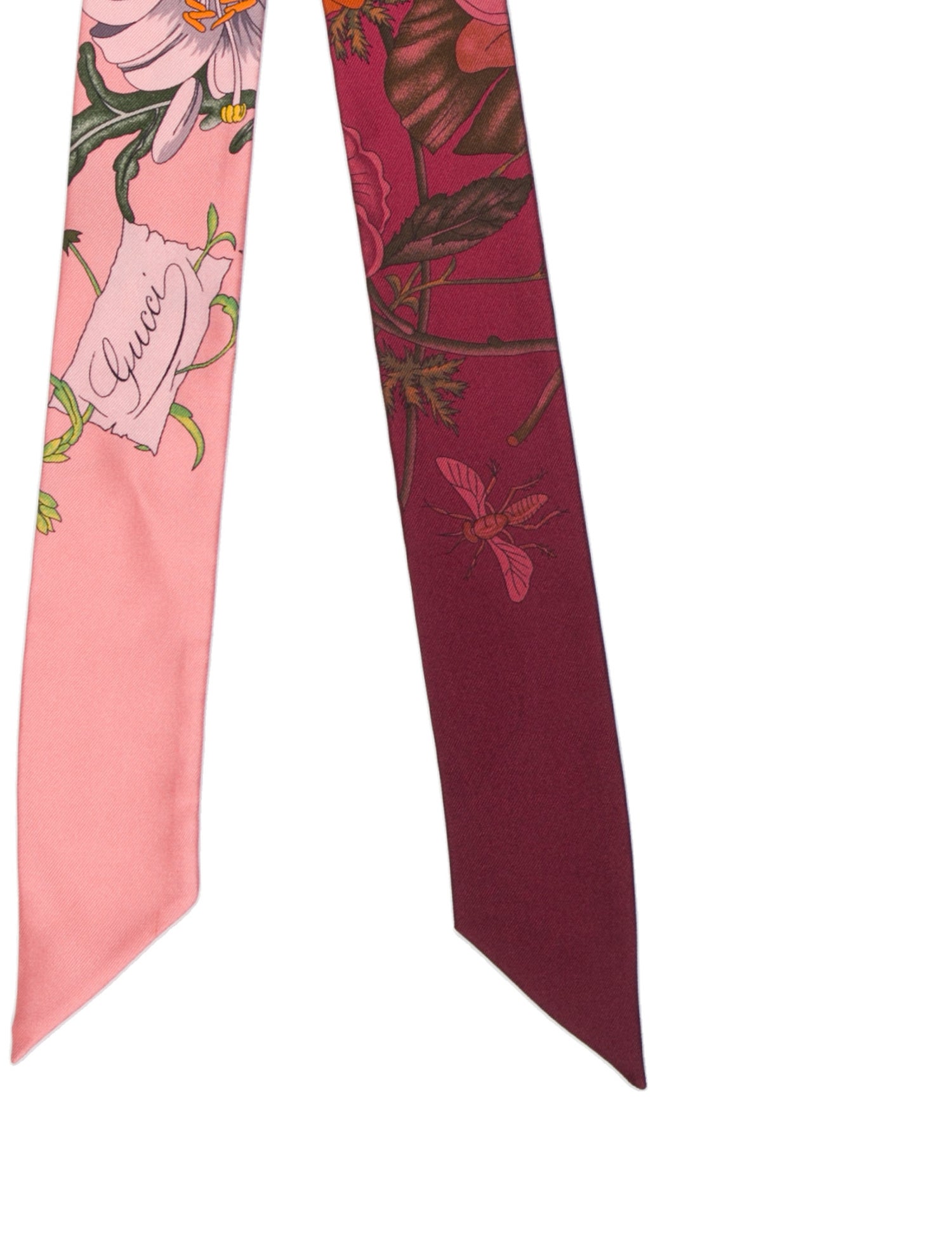 Gucci Mlle Dame Silk Scarf w/ Tags