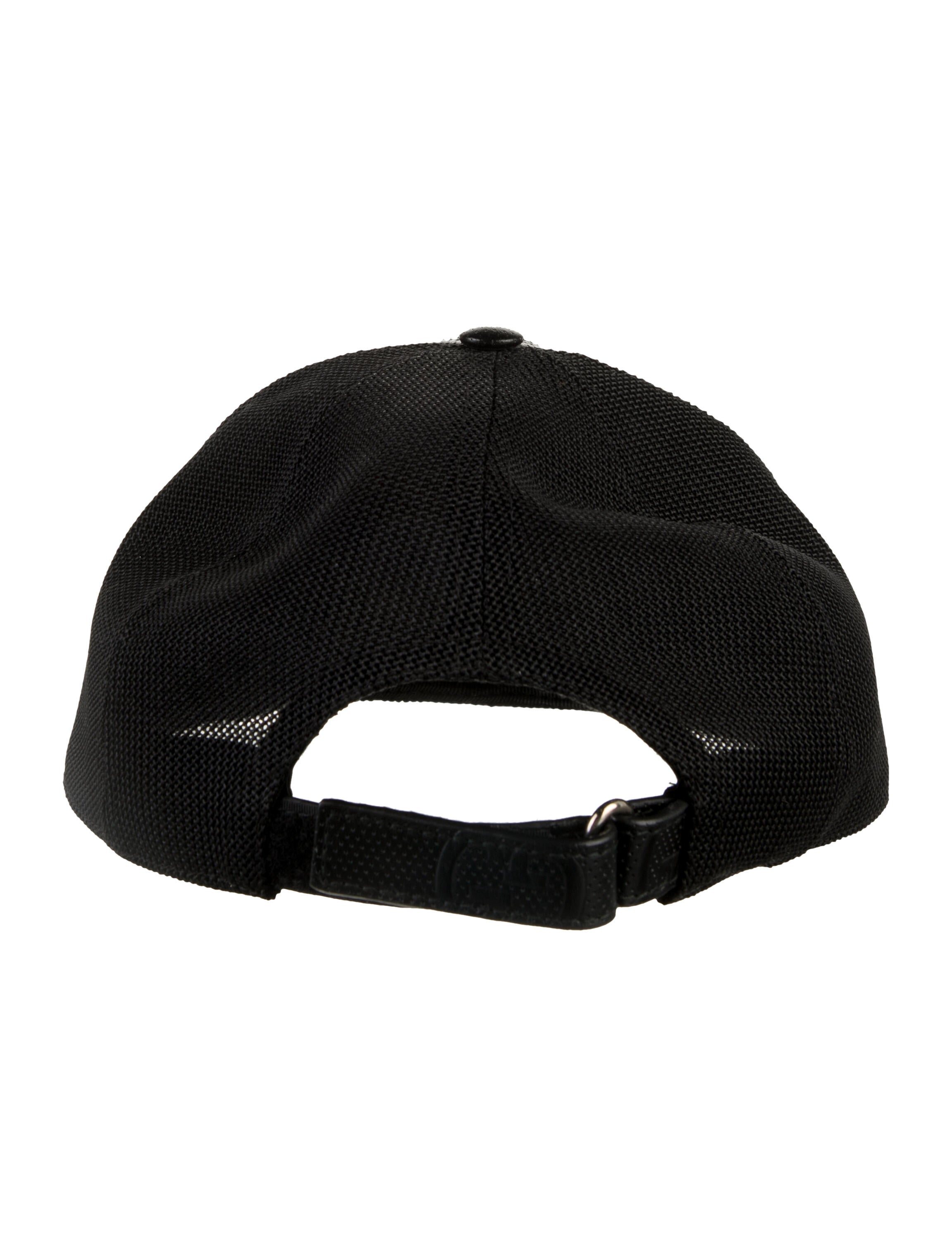 Gucci GG Embossed Leather Trucker Hat