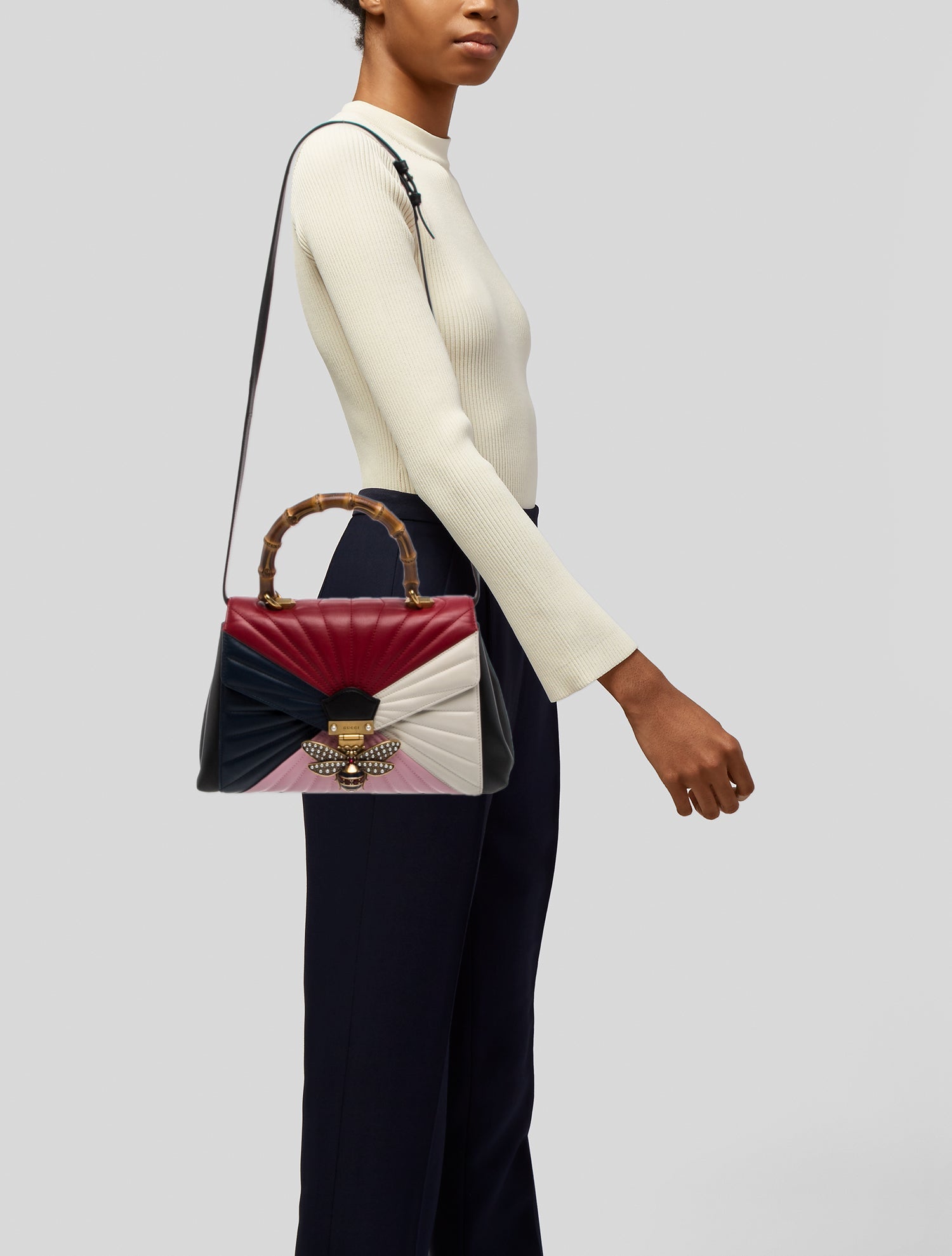 Gucci Faux Pearl Queen Margaret Medium