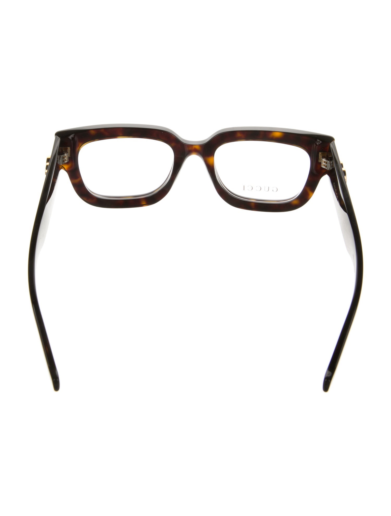 Gucci Interlocking G Logo Square Eyeglasses