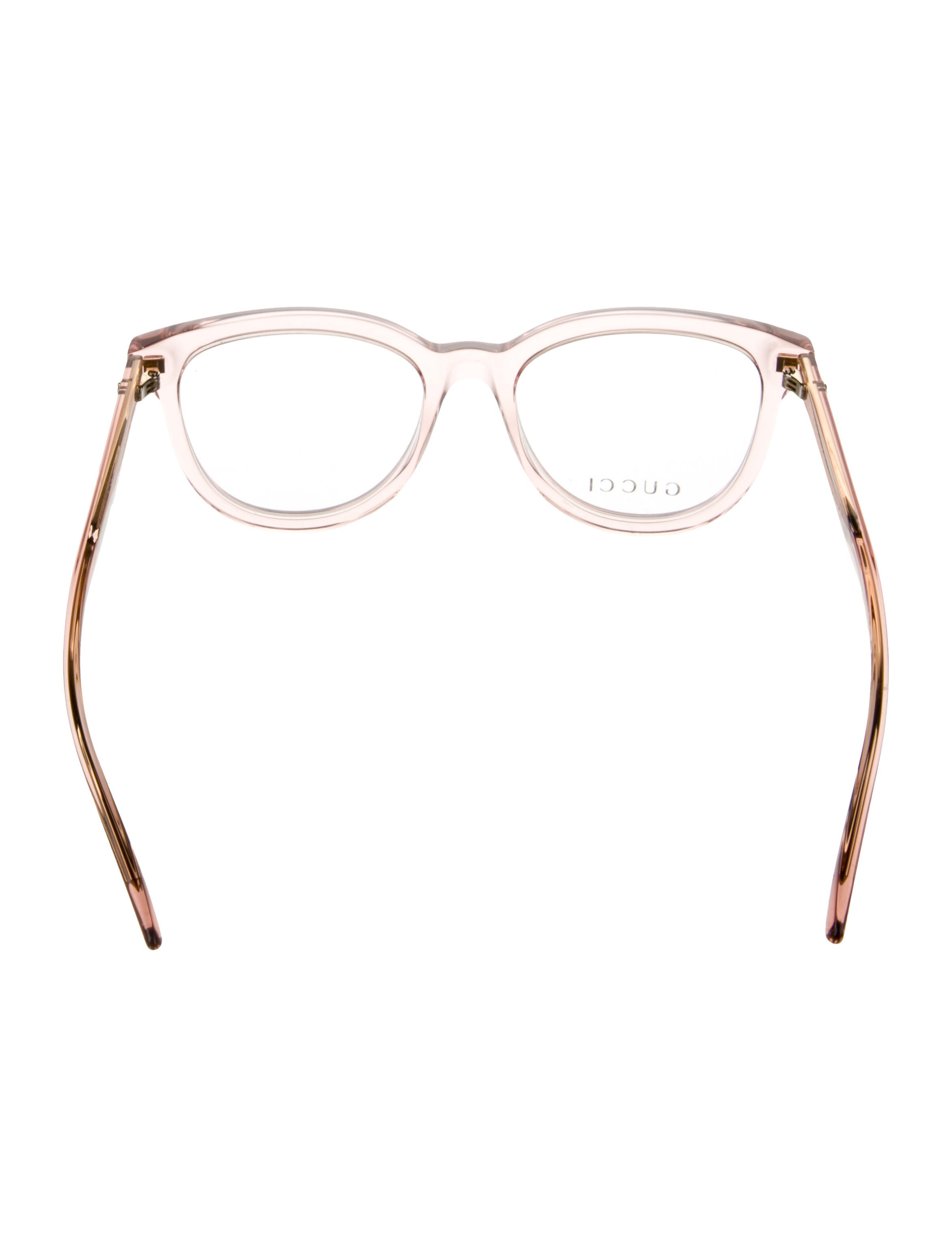 Gucci Microguccissima Pattern Wayfarer Eyeglasses