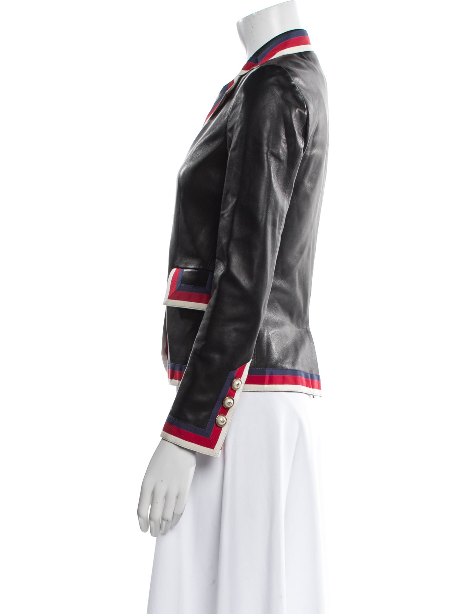 Gucci 2017 Leather Blazer