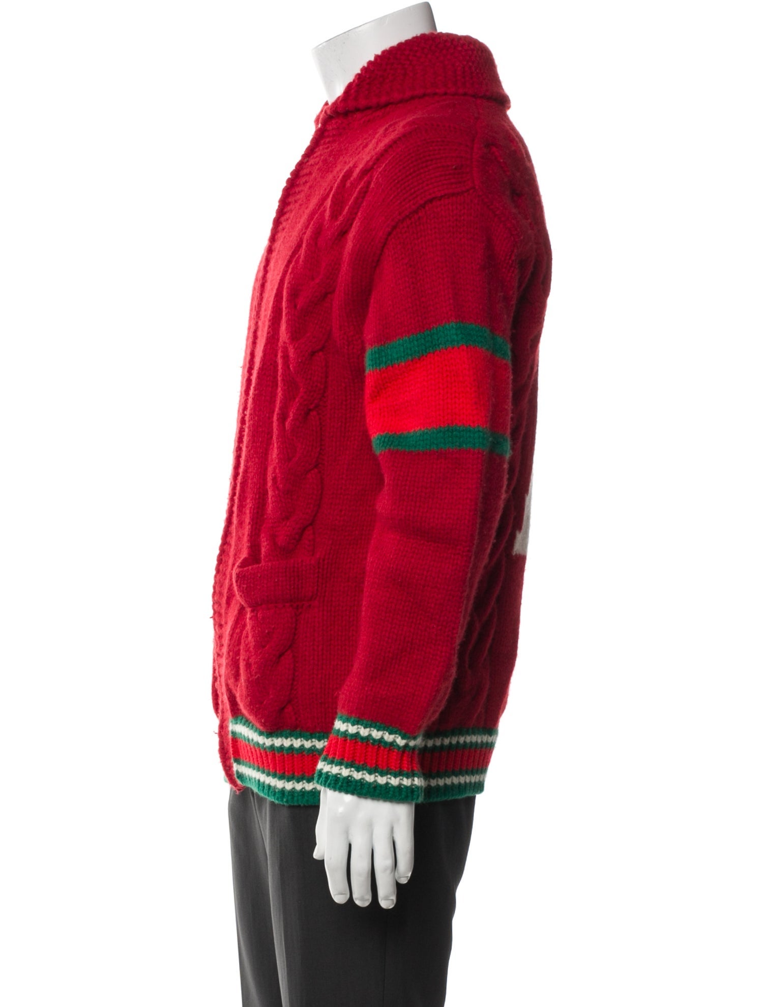 Gucci 2019 Web Accent Cardigan