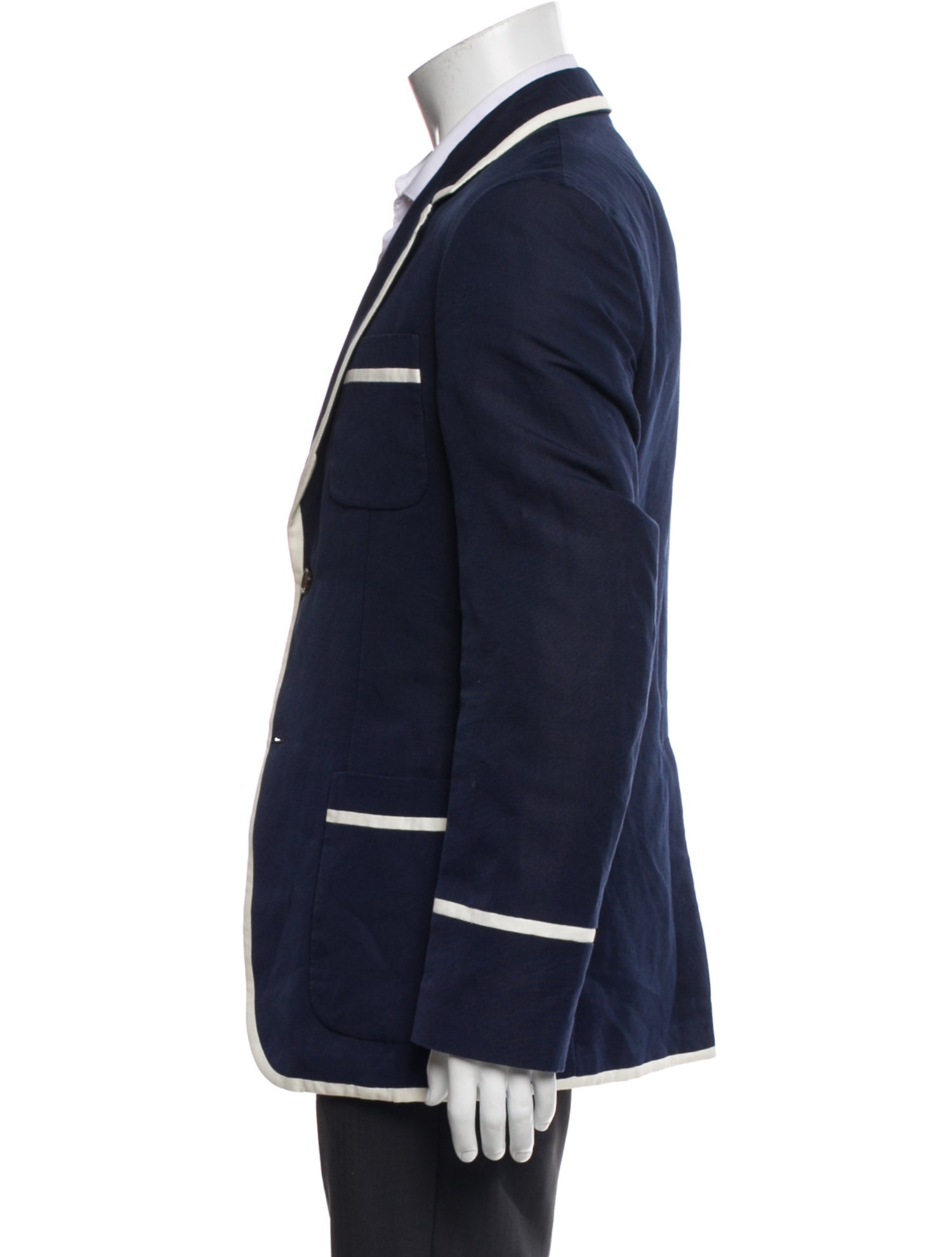 Gucci 2017 Embroidered Accent Blazer