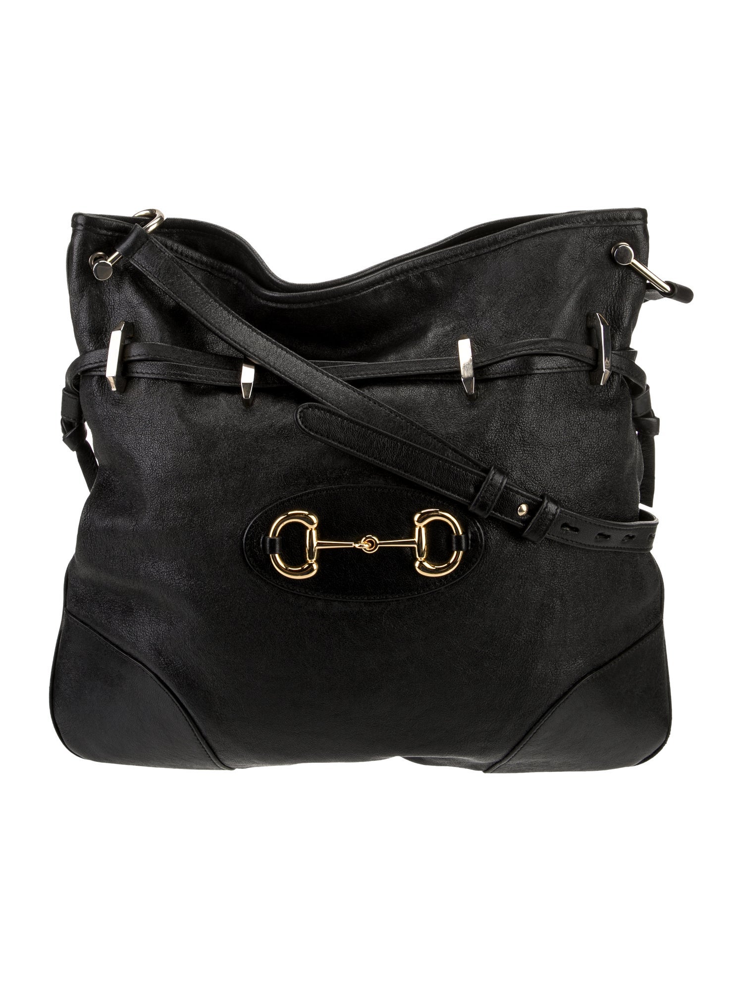 Gucci Leather Messenger Bag