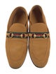 Gucci Jordaan Web Accent Dress Loafers