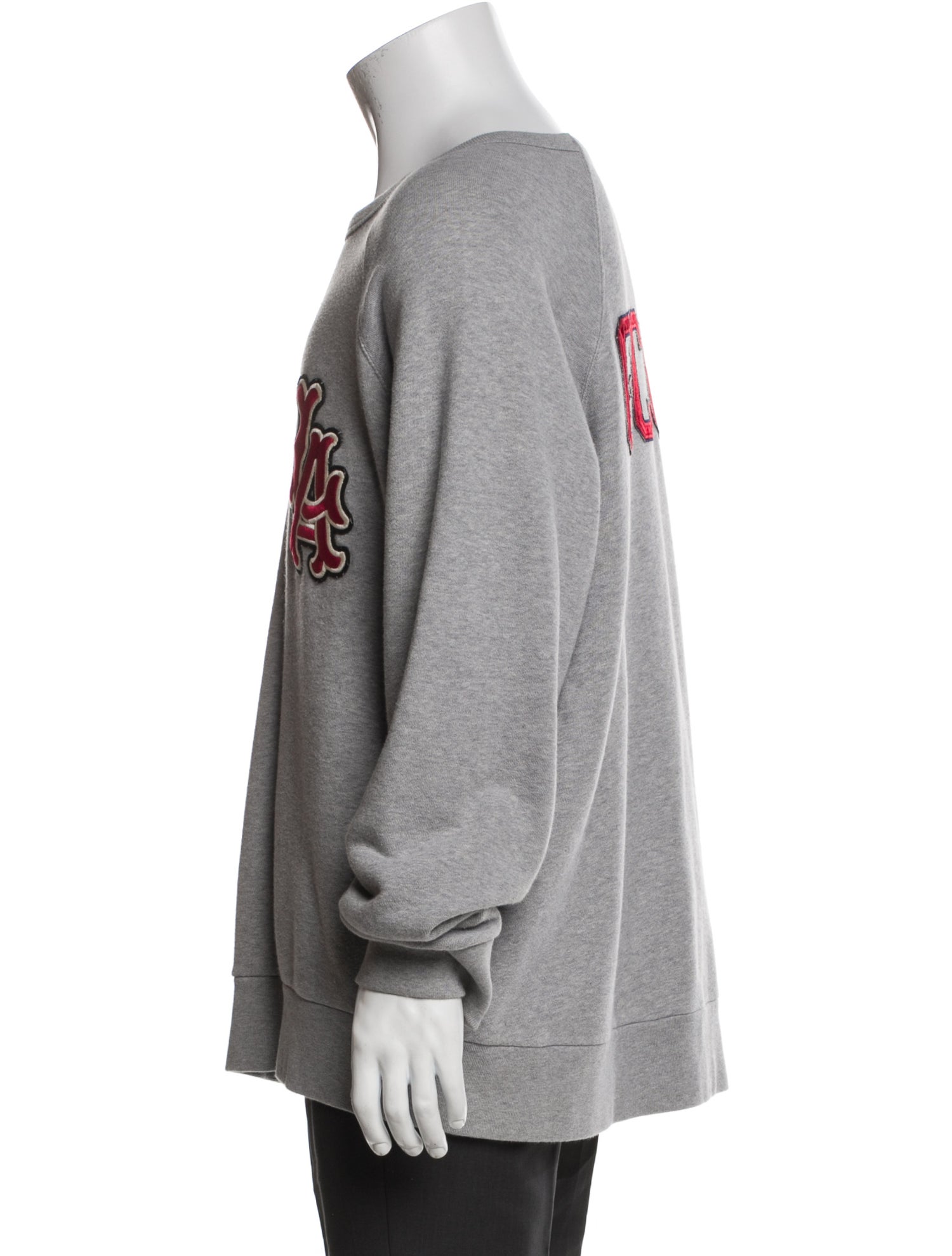 Gucci Sylvie Web Accent Crew Neck Sweatshirt