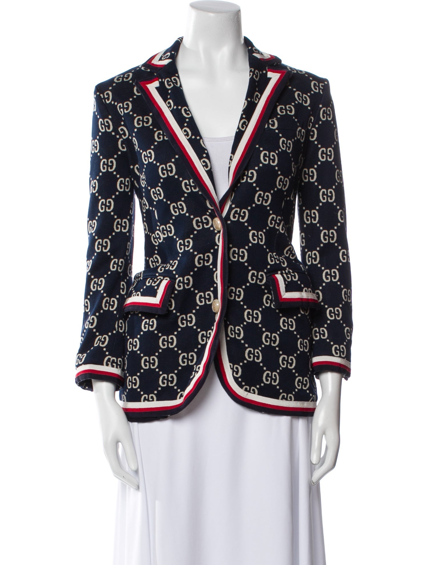Gucci 2018 Printed Blazer