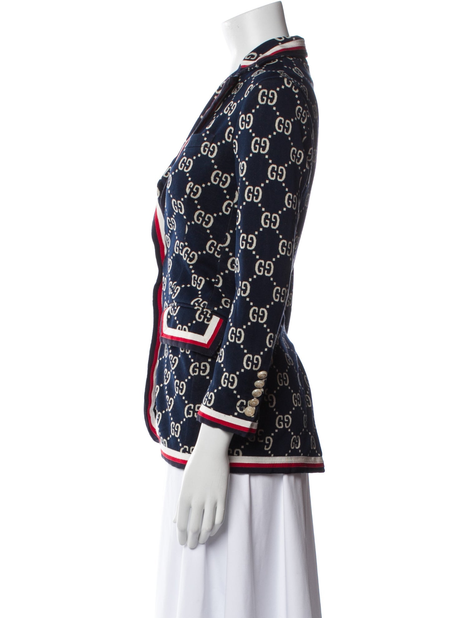 Gucci 2018 Printed Blazer