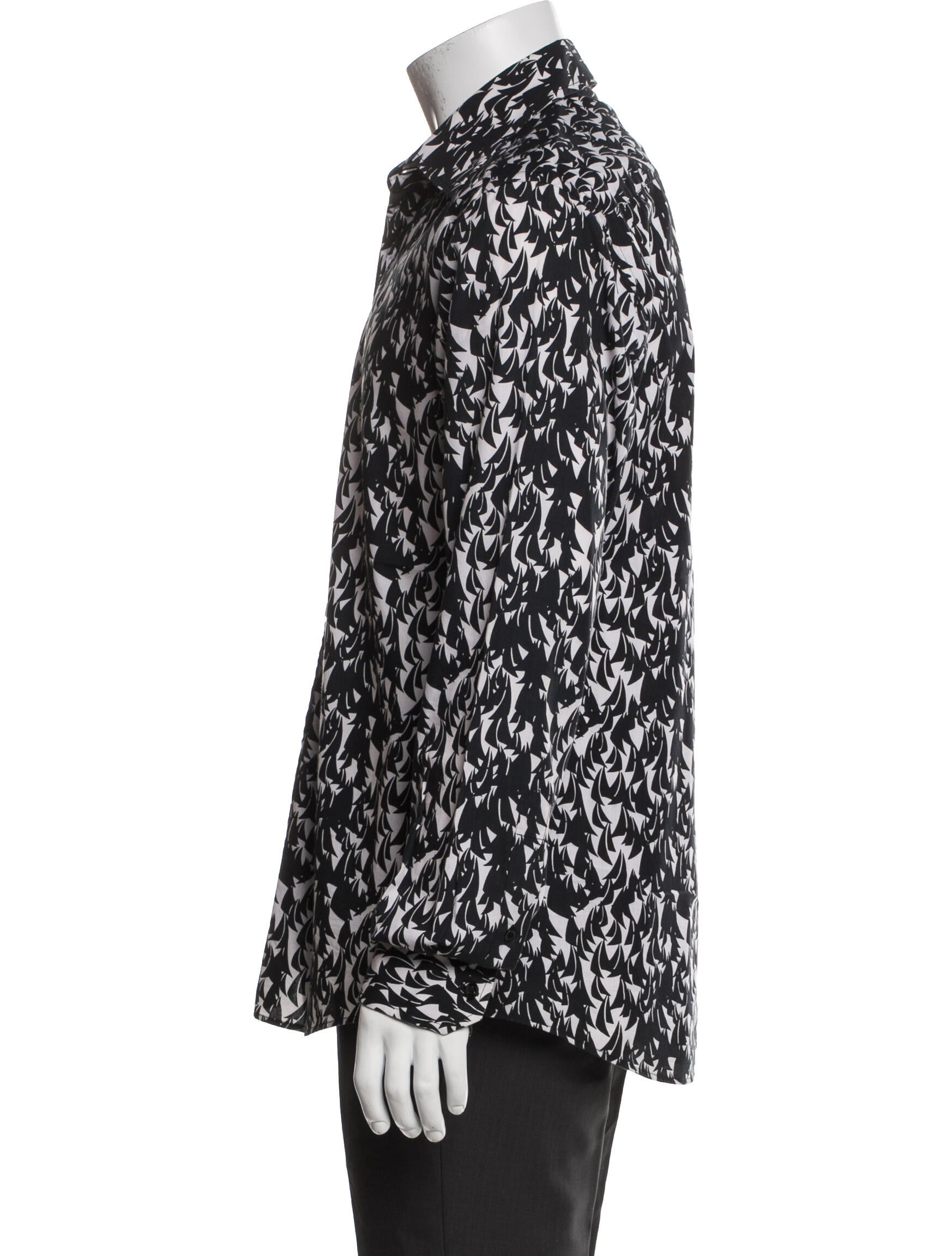 Gucci 2007 Printed Dress Shirt