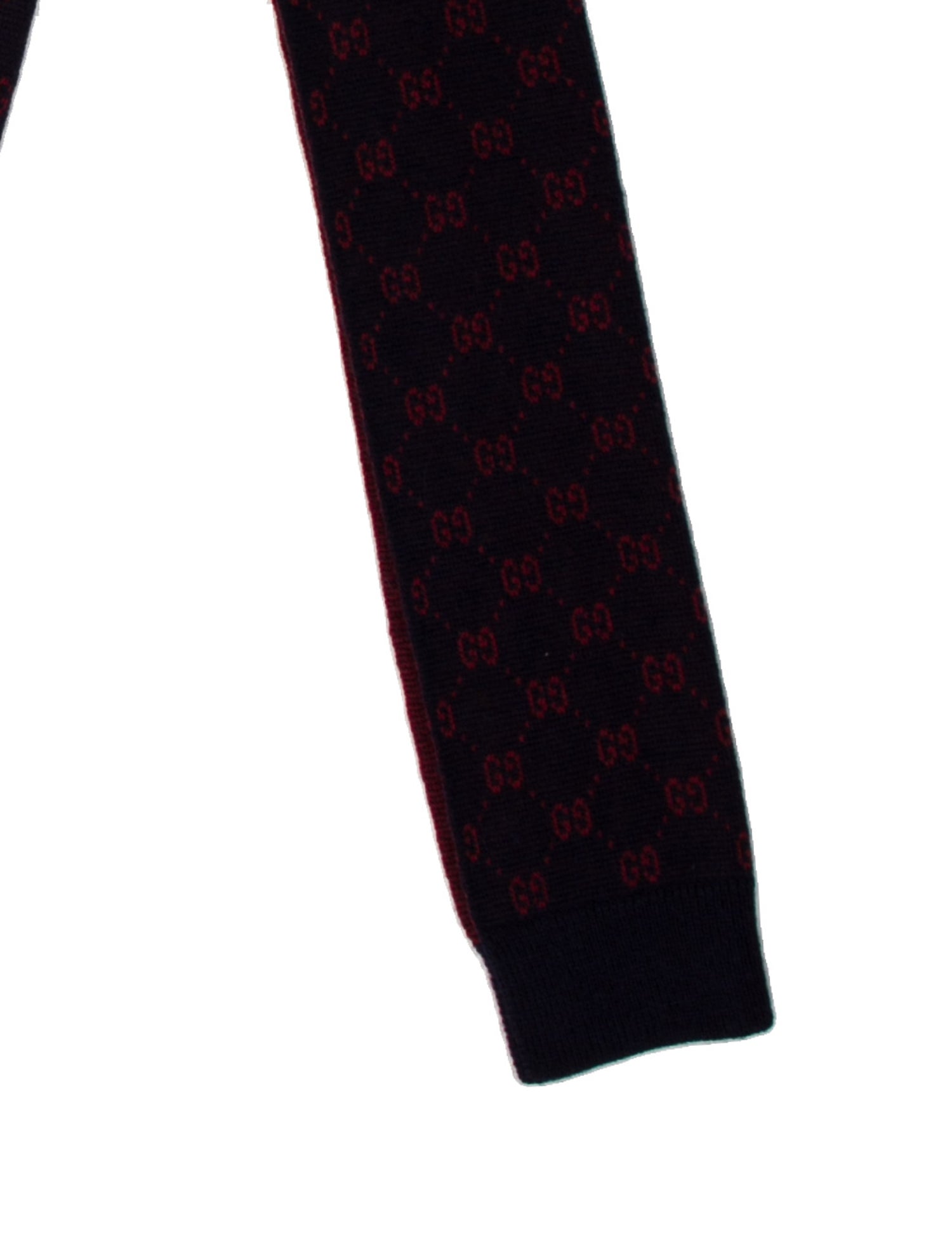 Gucci Wool GG Logo Scarf