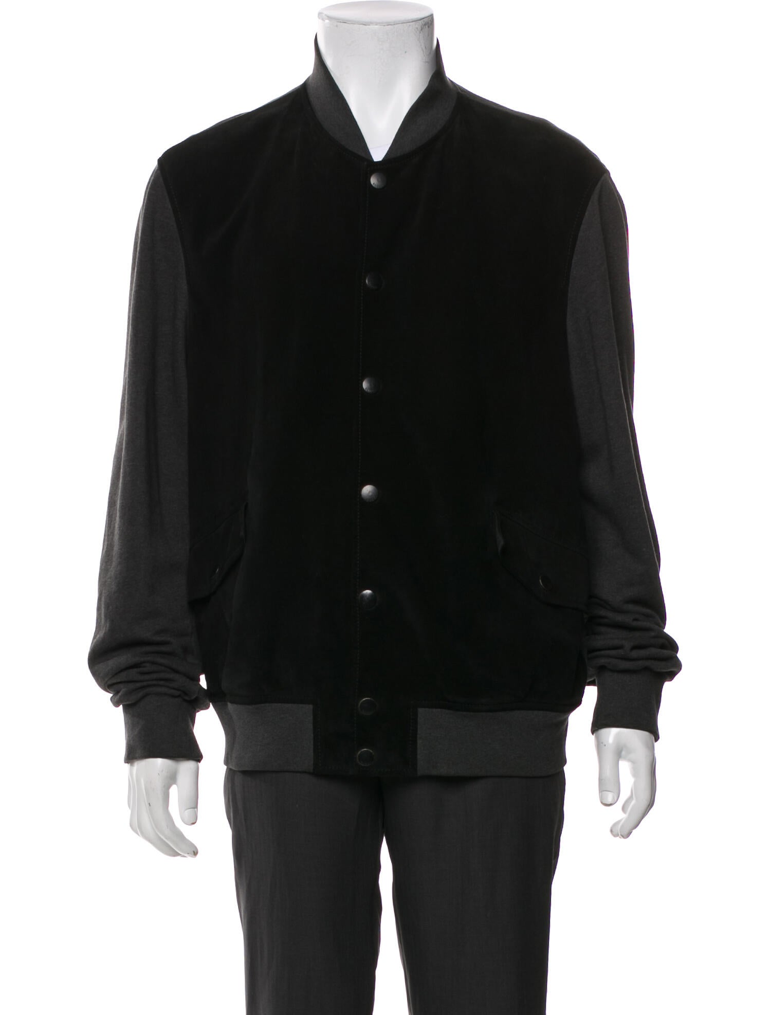 Gucci Hysteria Accent Leather Bomber Jacket