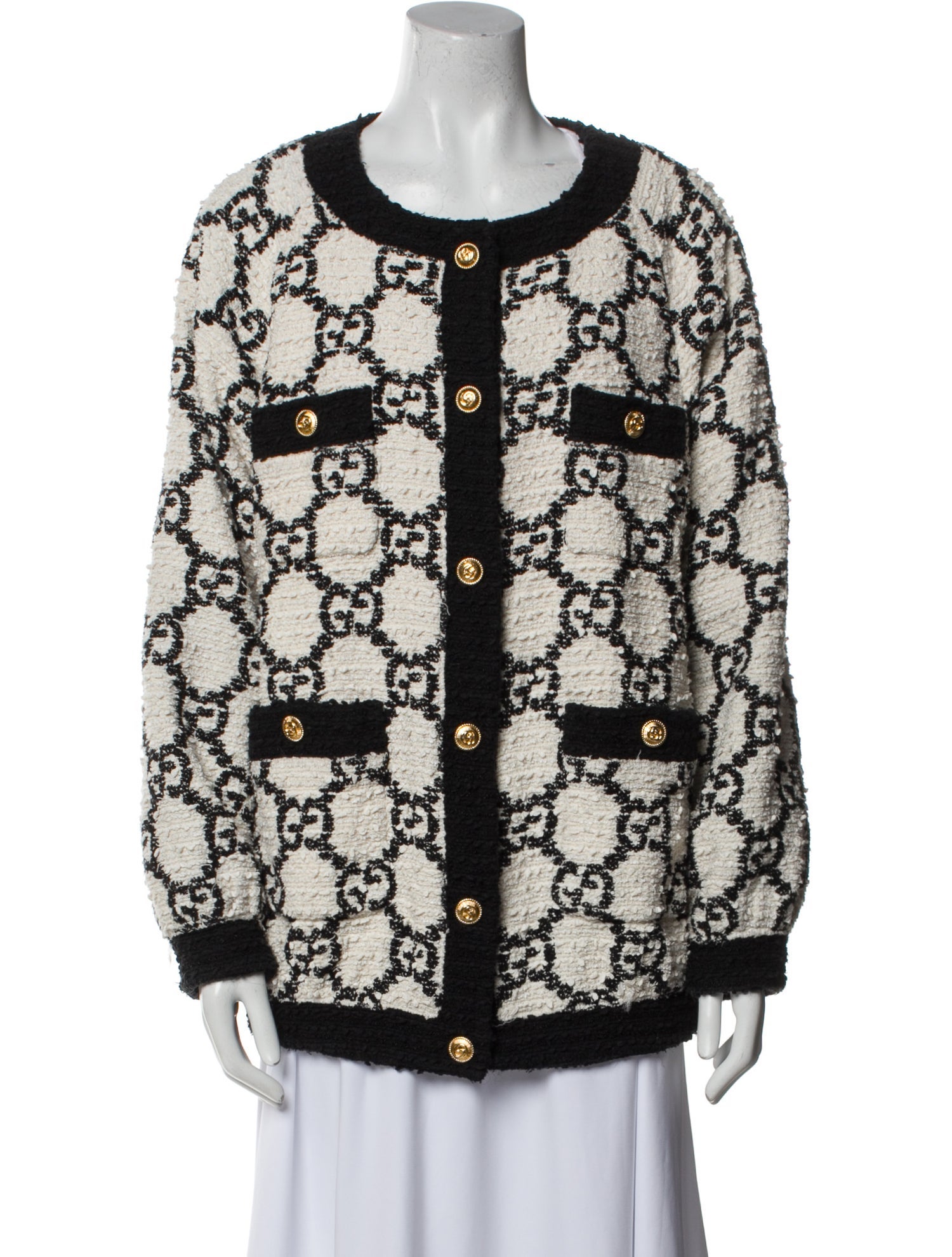Gucci 2019 Printed Evening Jacket