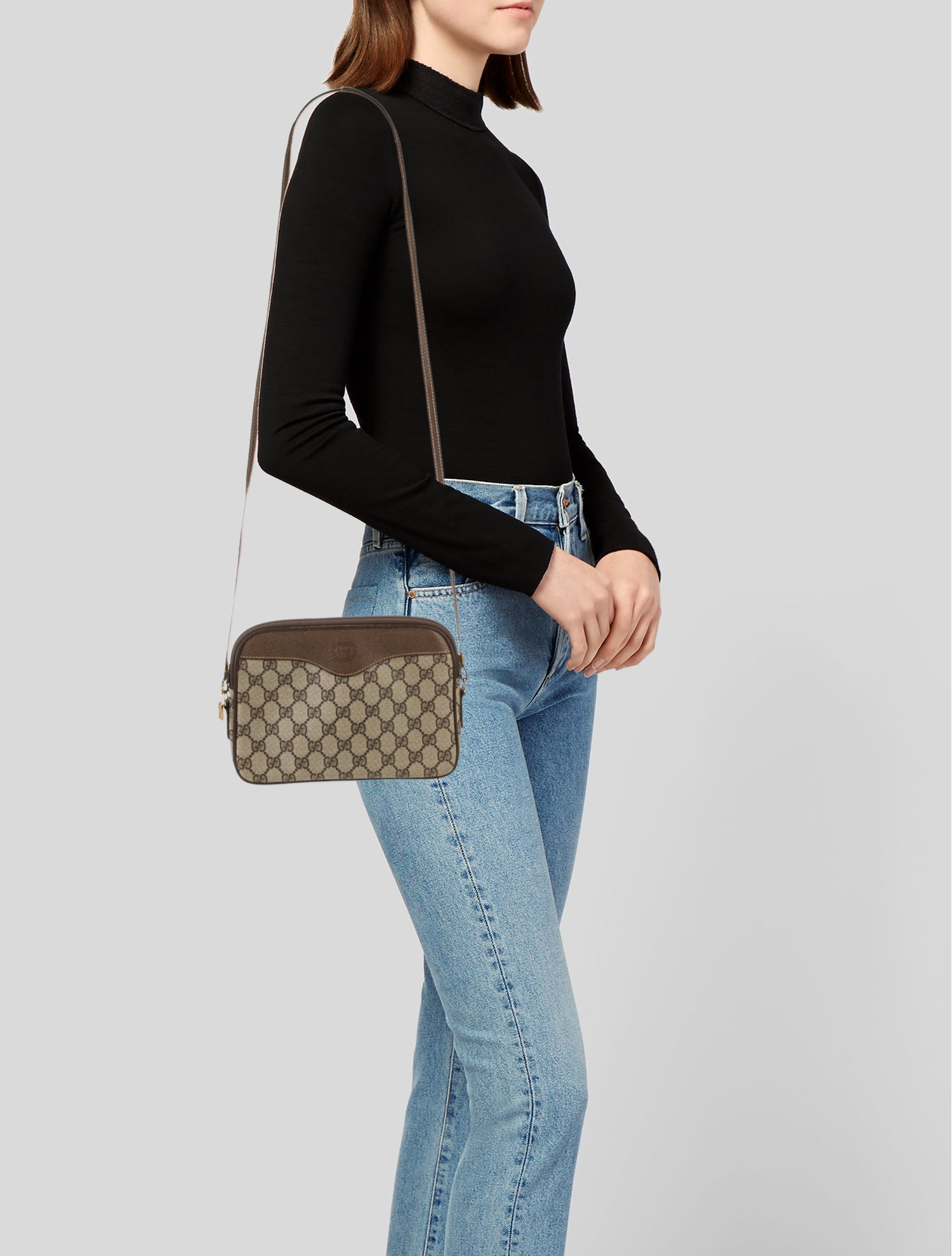 Gucci GG Supreme Crossbody Bag