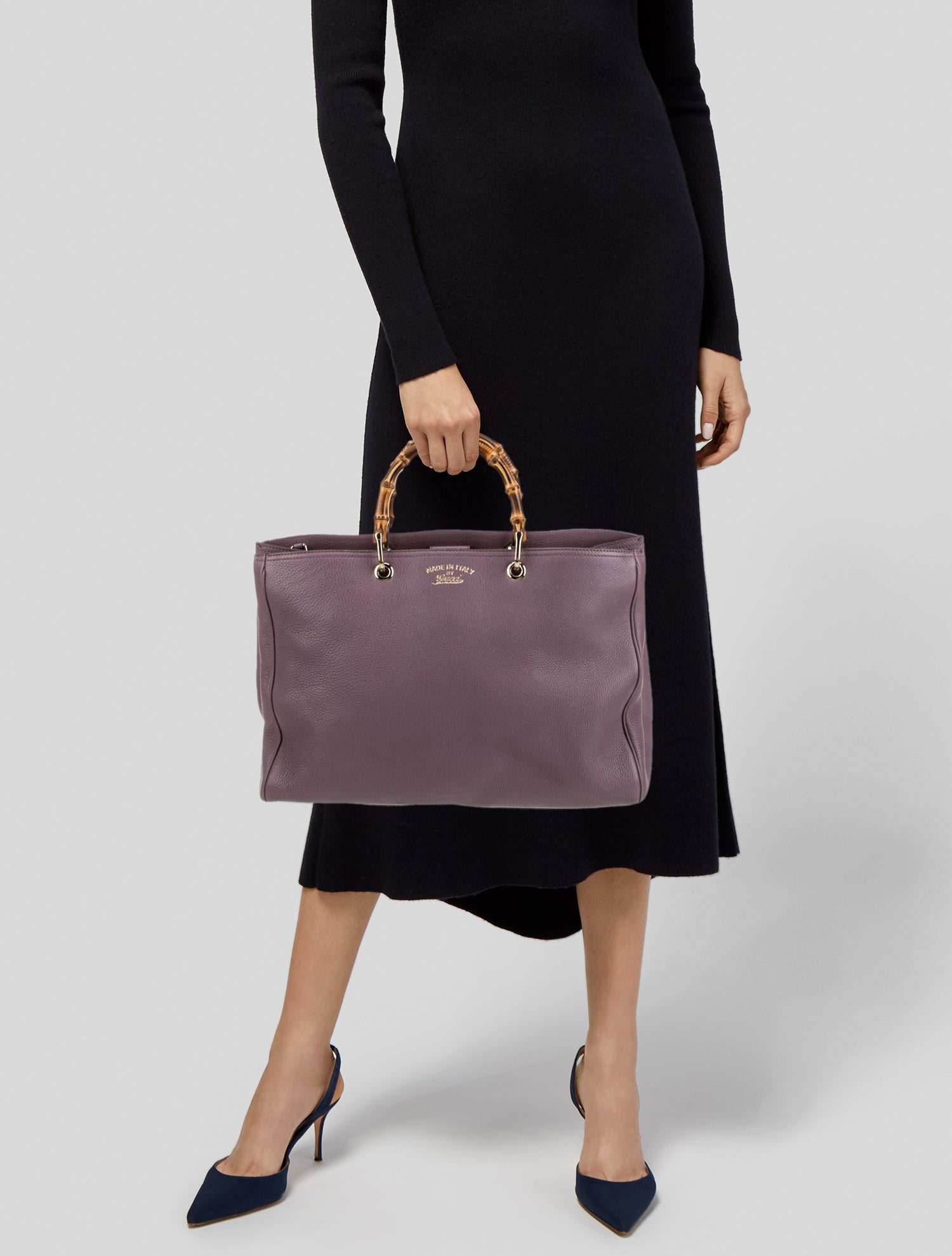 Gucci Bamboo Bamboo Shopper Large