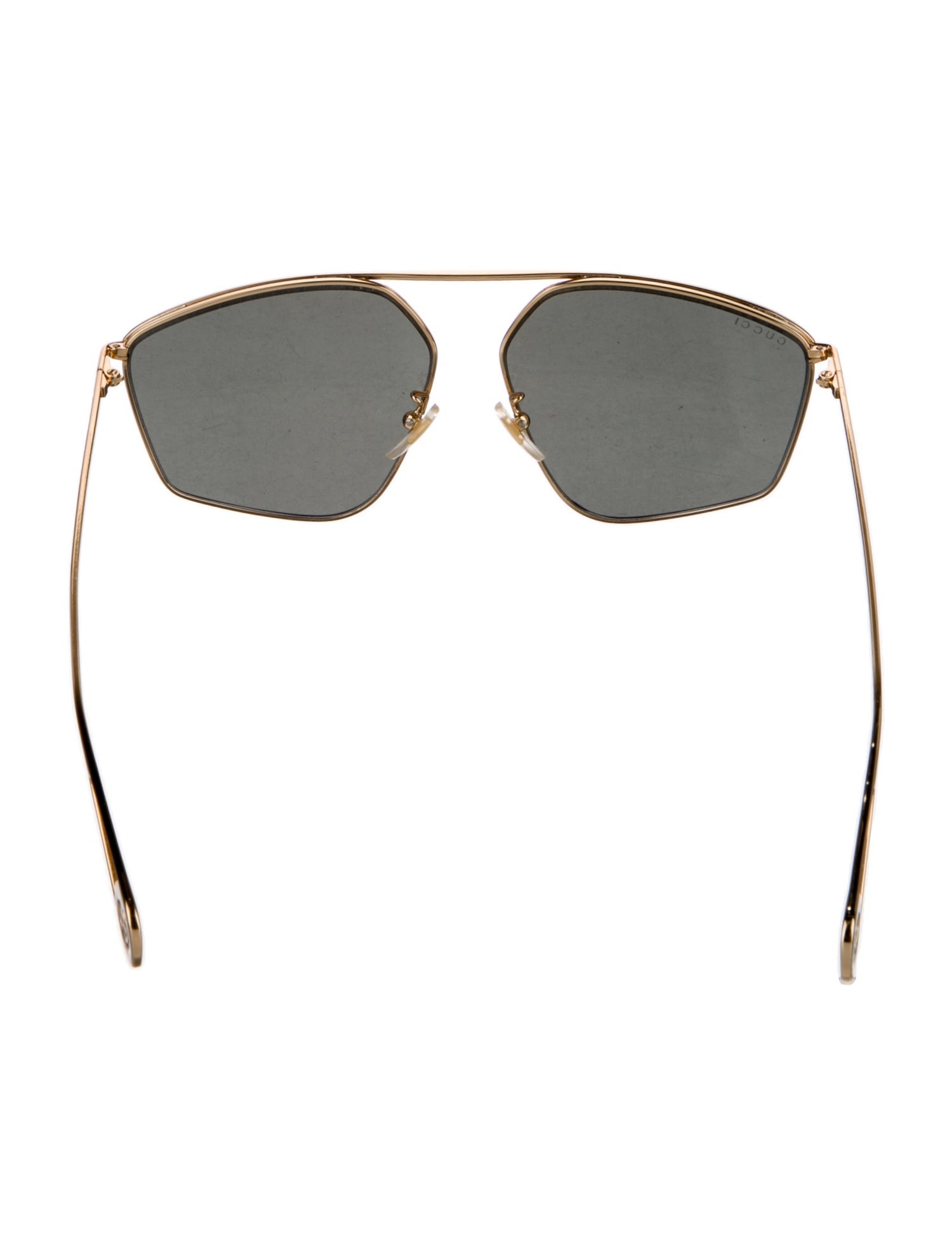 Gucci Interlocking G Logo Aviator Sunglasses