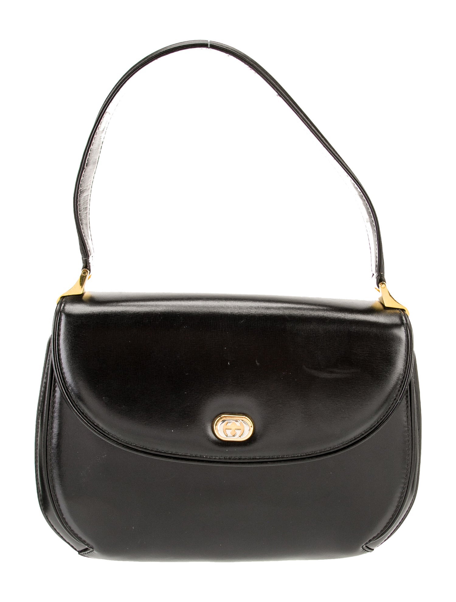 Gucci Leather Top Handle Bag