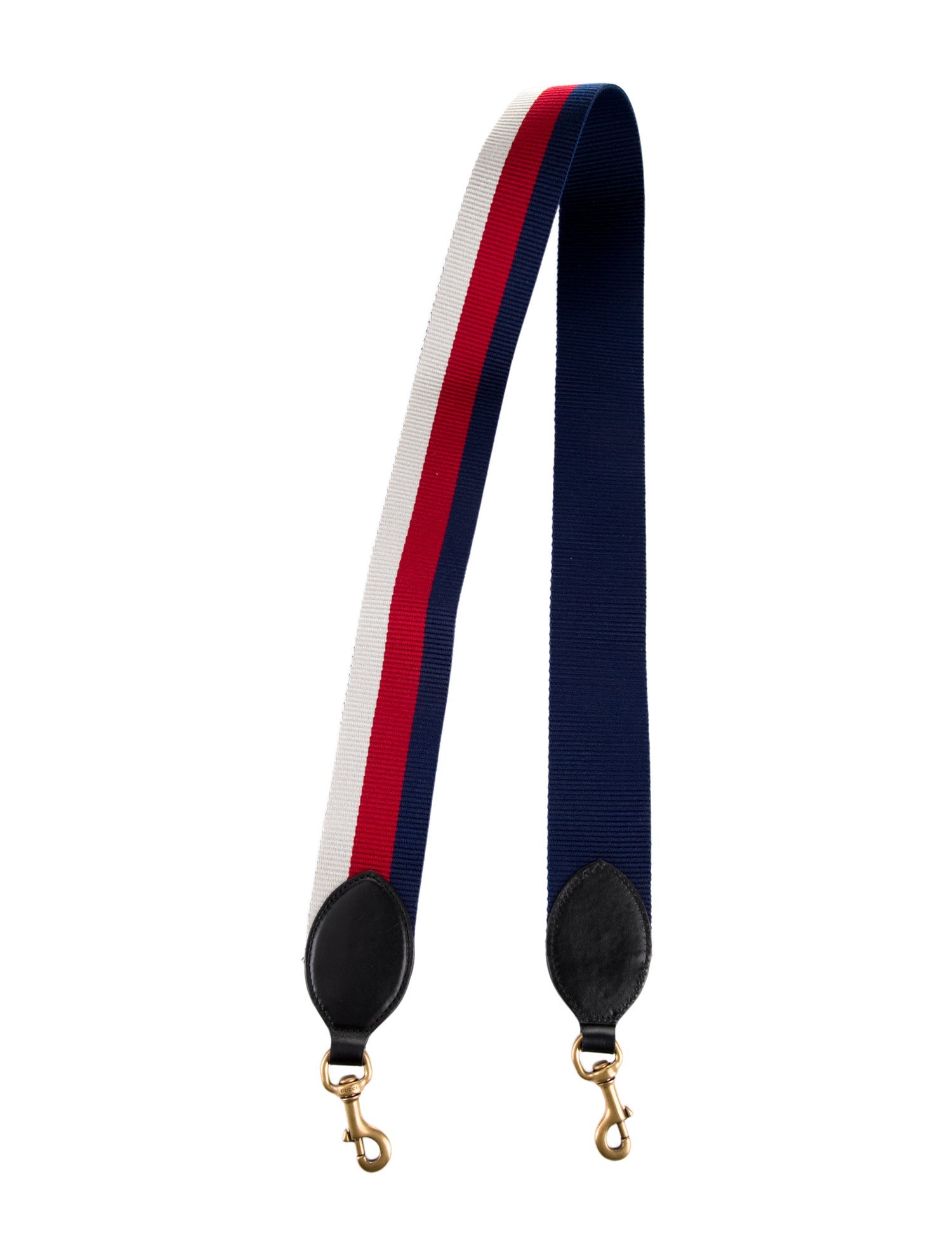 Gucci Leather-Trimmed Bag Strap