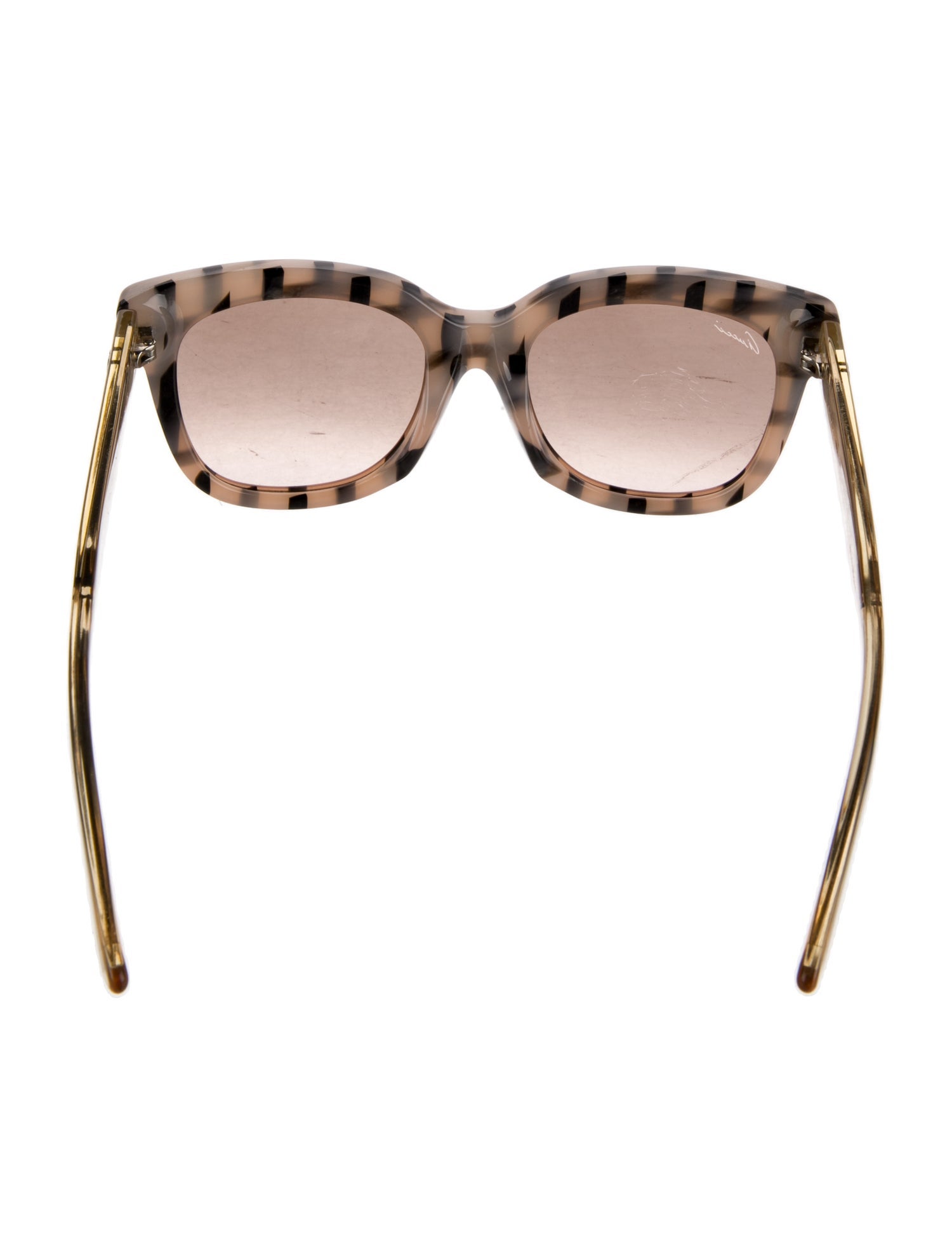 Gucci Interlocking G Logo Cat-Eye Sunglasses