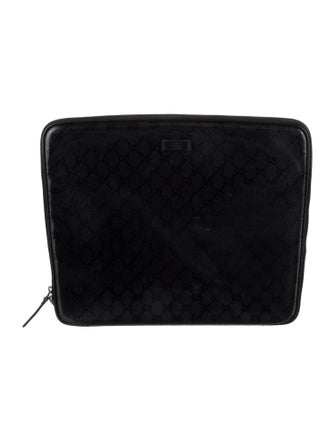 Gucci Monogram Laptop Case