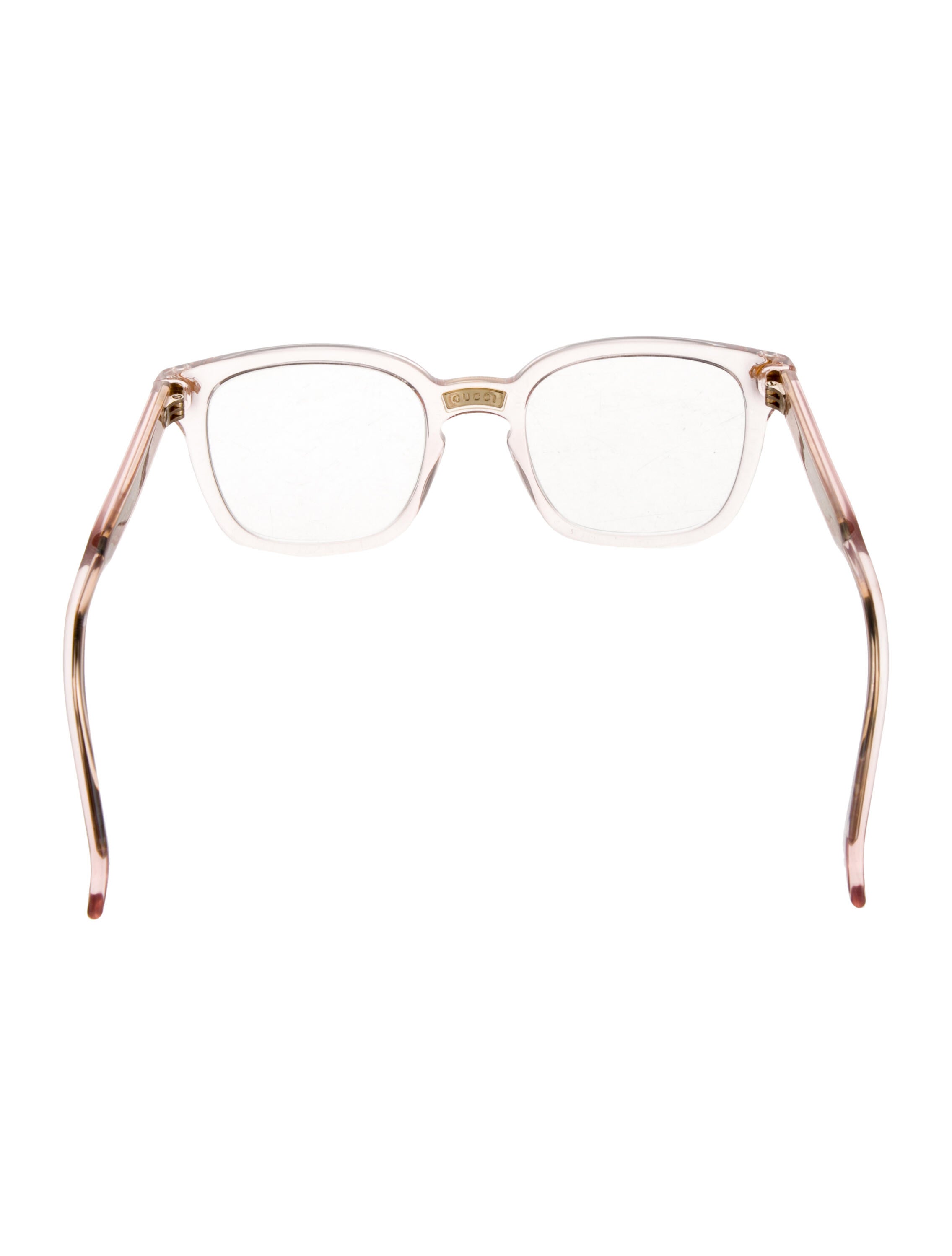 Gucci Interlocking G Logo Square Eyeglasses