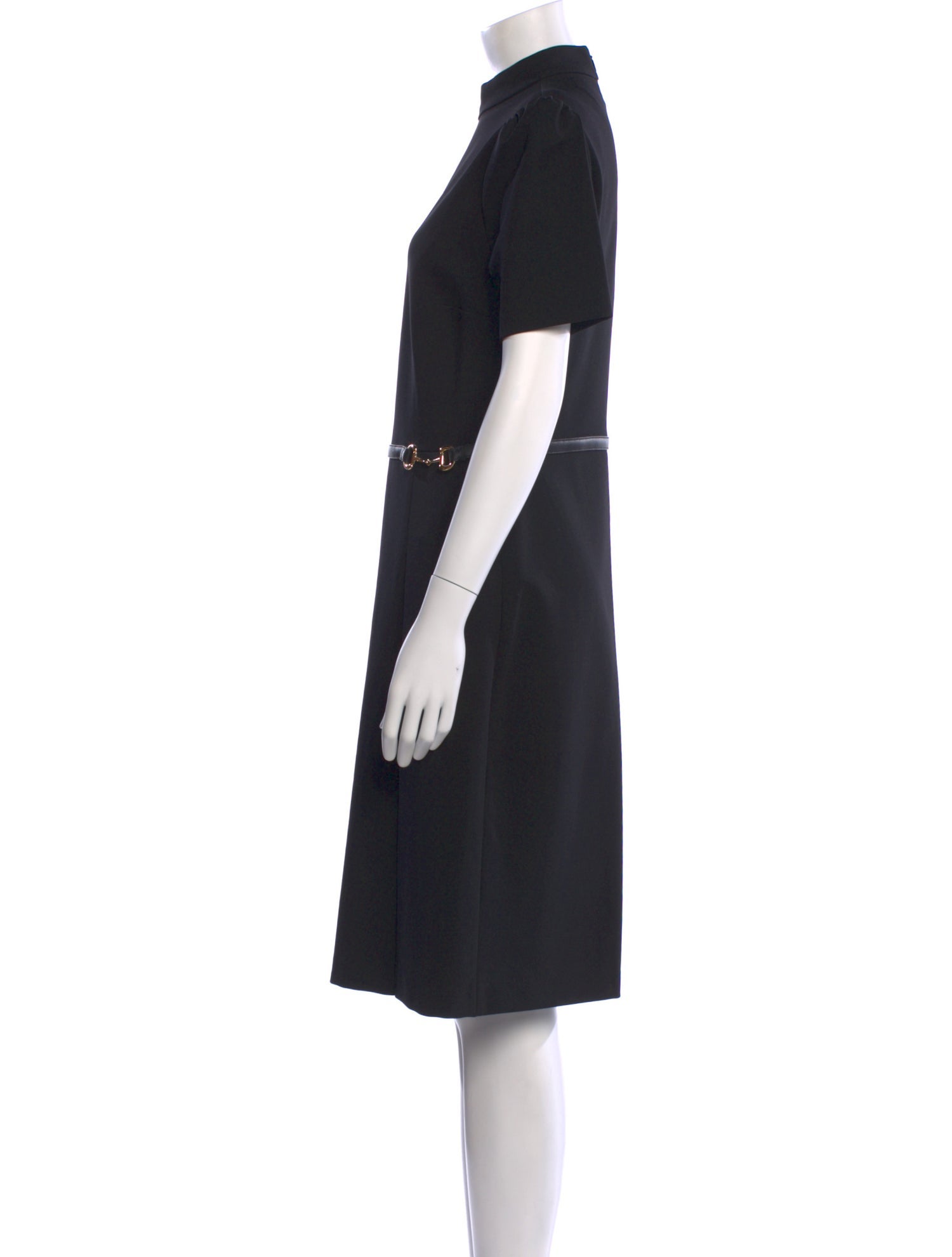 Gucci Mock Neck Knee-Length Dress