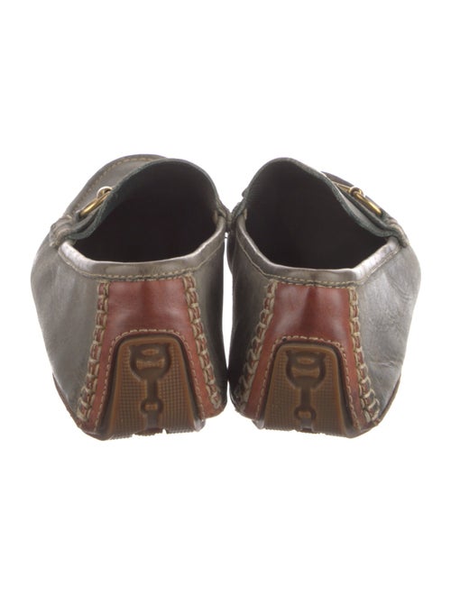 Gucci Horsebit Accent Leather Drivers