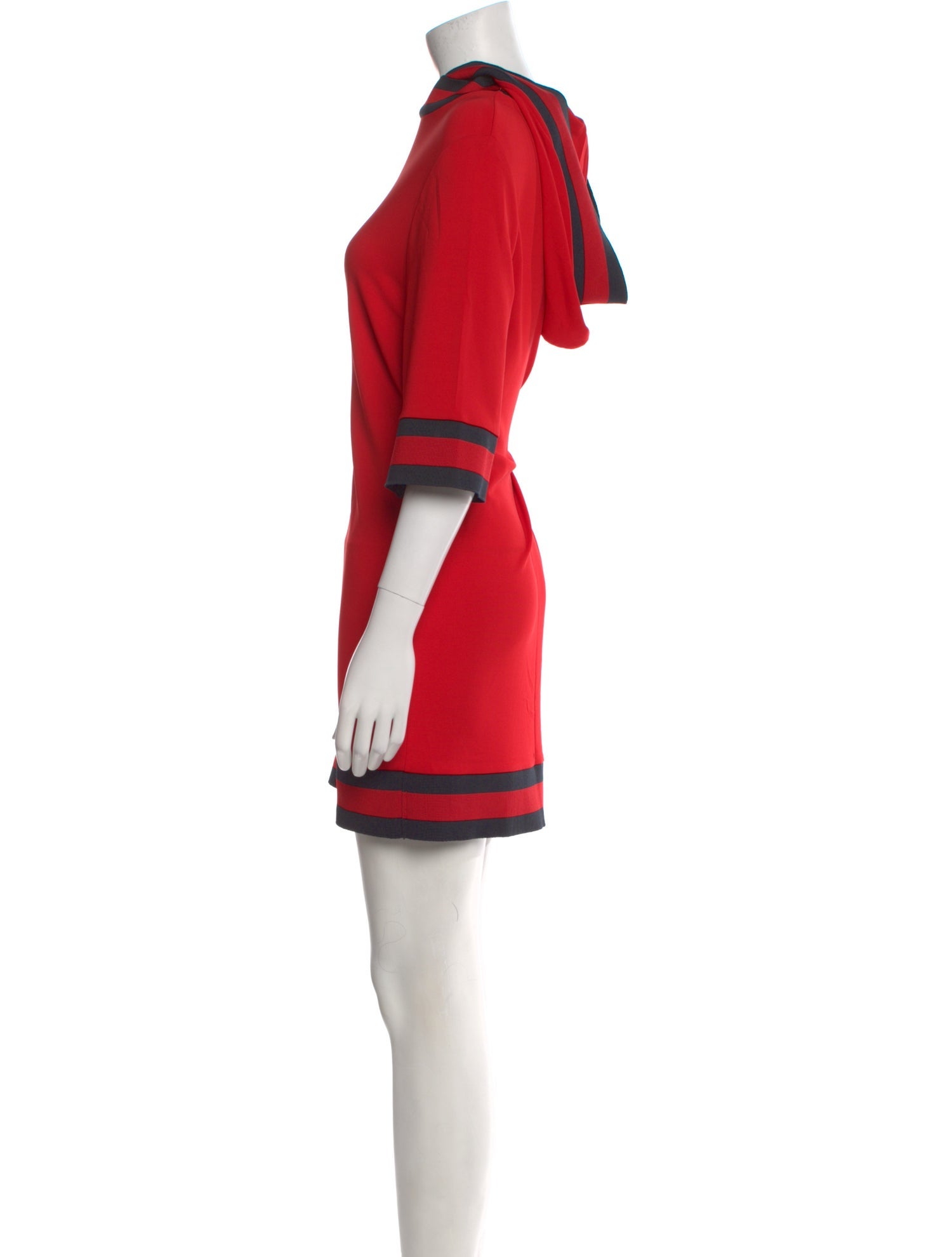 Gucci Mock Neck Mini Dress