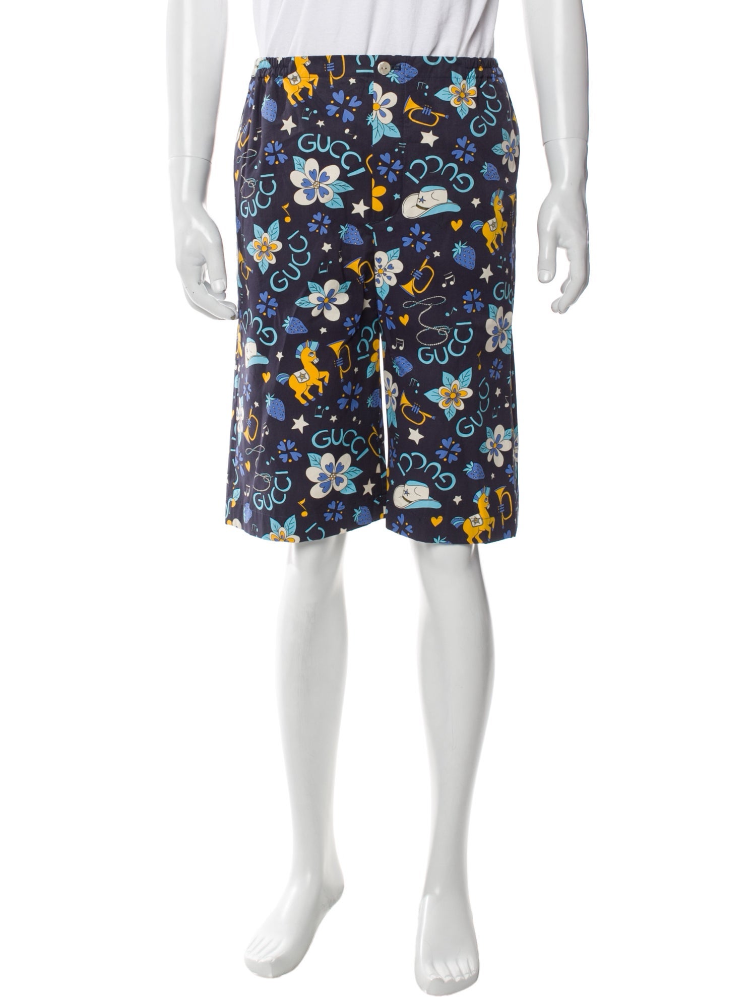 Gucci Flora Print Shorts