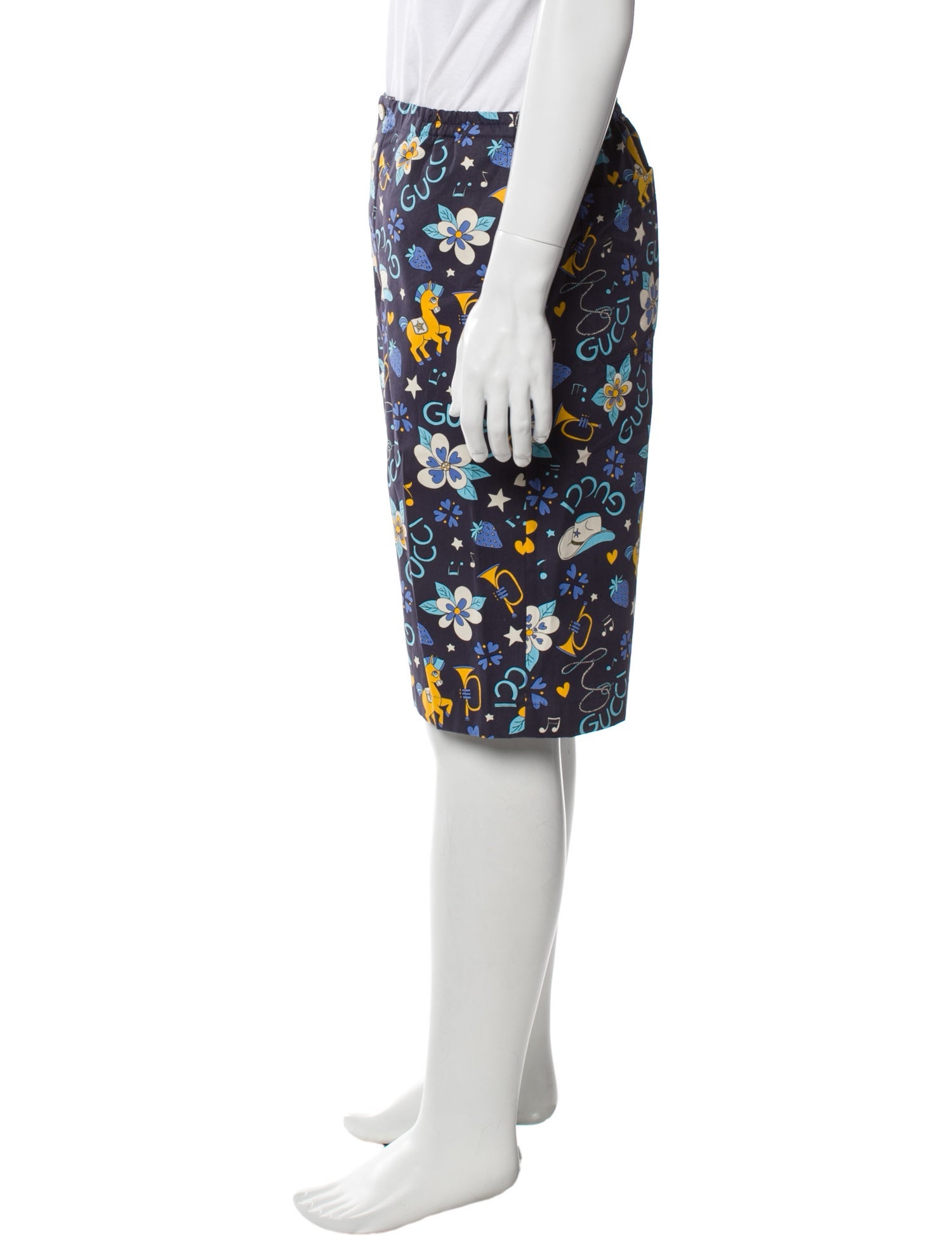 Gucci Flora Print Shorts