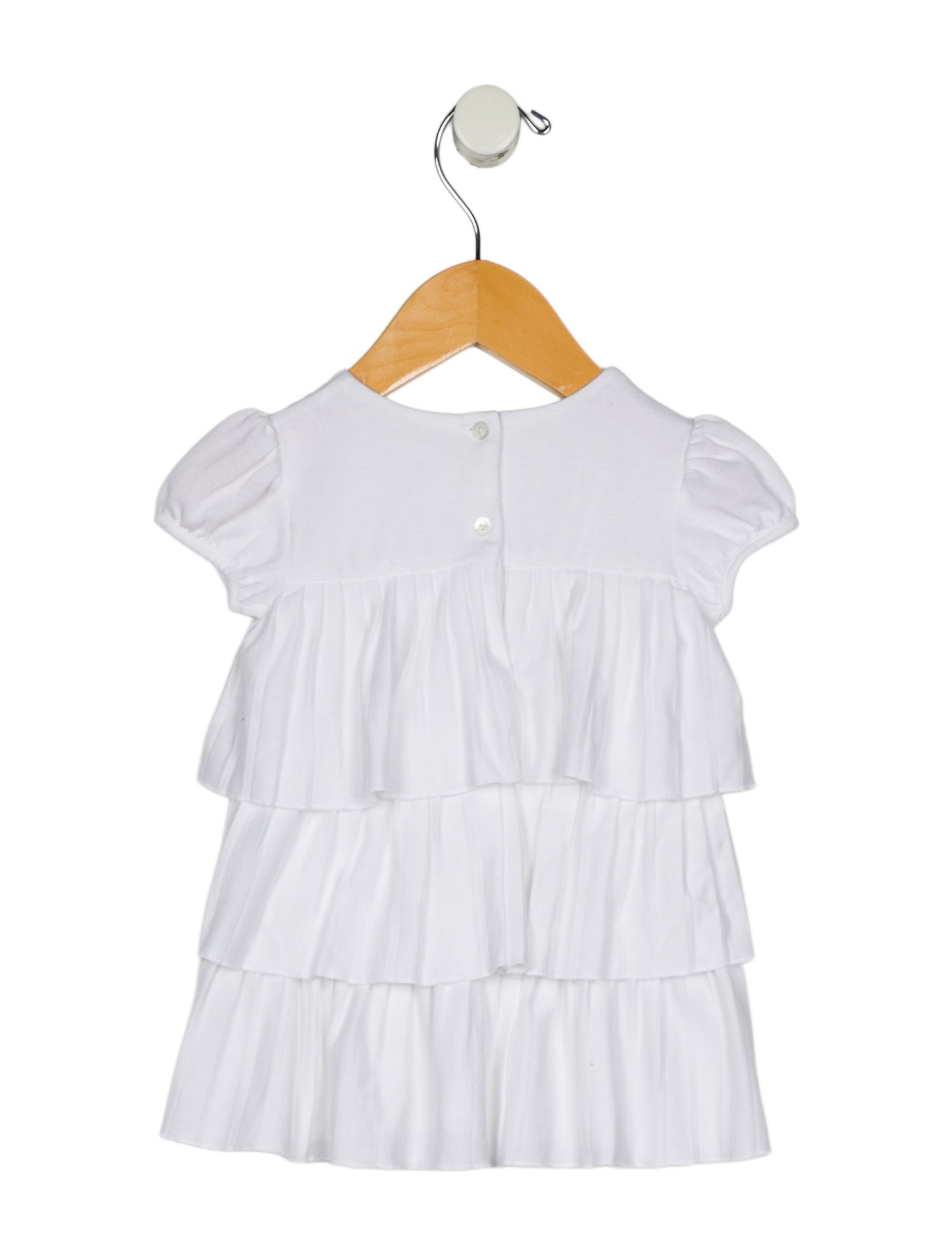 Gucci Infant Girls' Layered Short Sleeve Dress