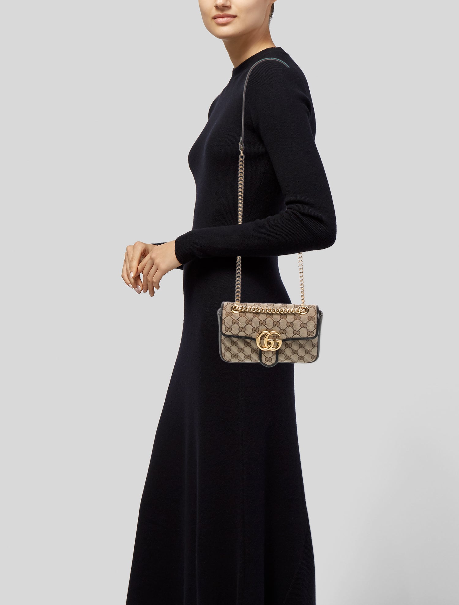 Gucci GG Canvas Marmont Small