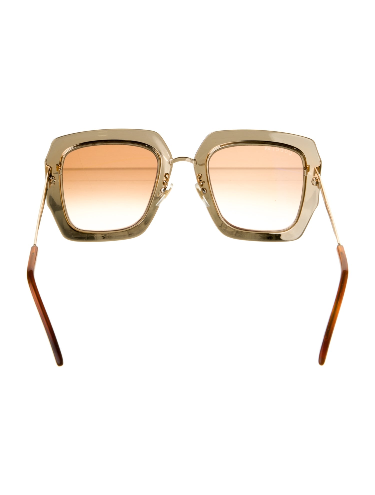 Gucci GG Crystal Square Sunglasses