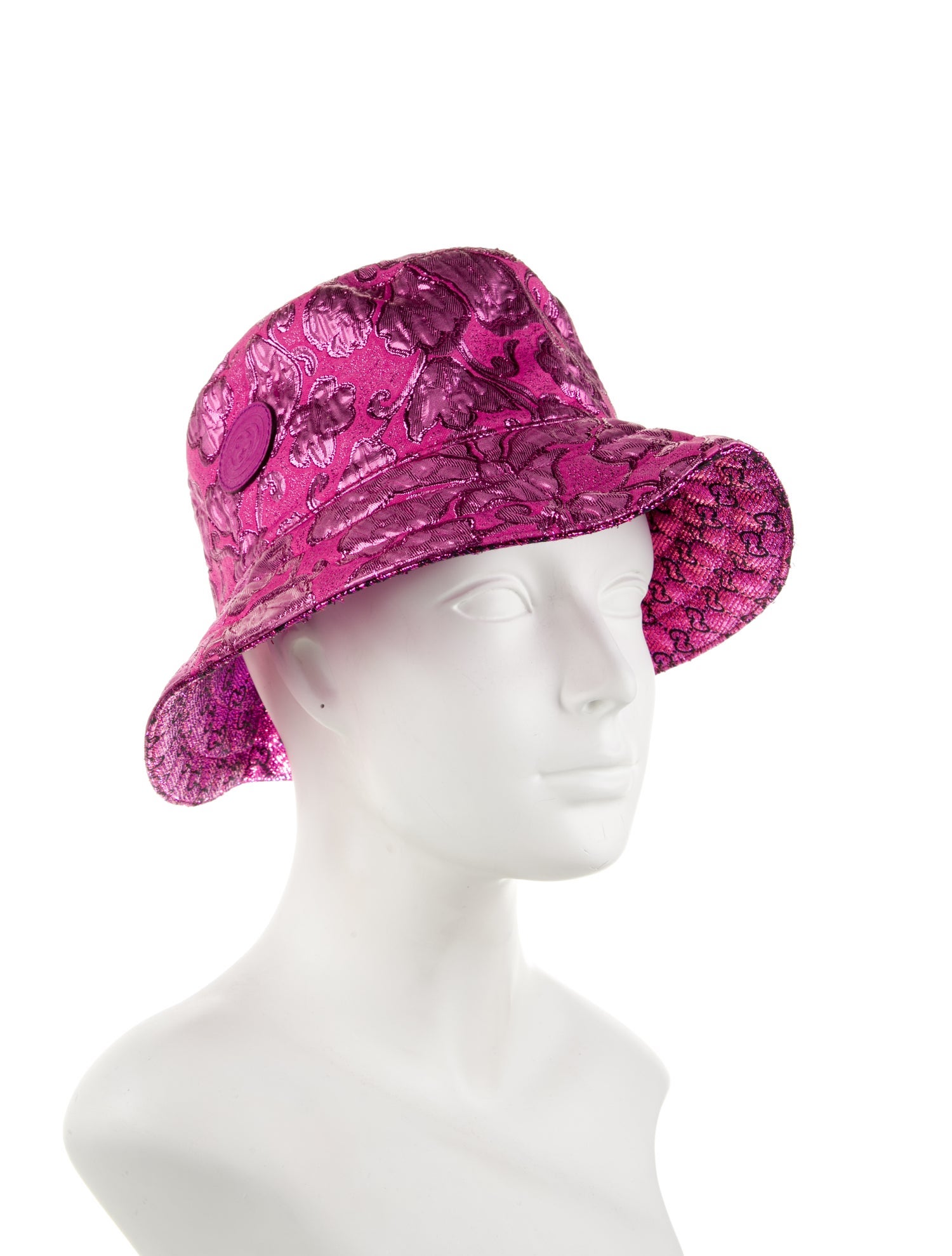 Gucci Pattern Print Bucket Hat w/Tags