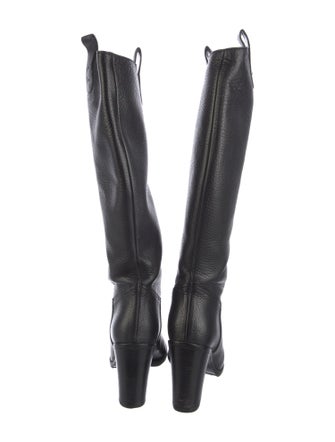 Gucci Leather Riding Boots
