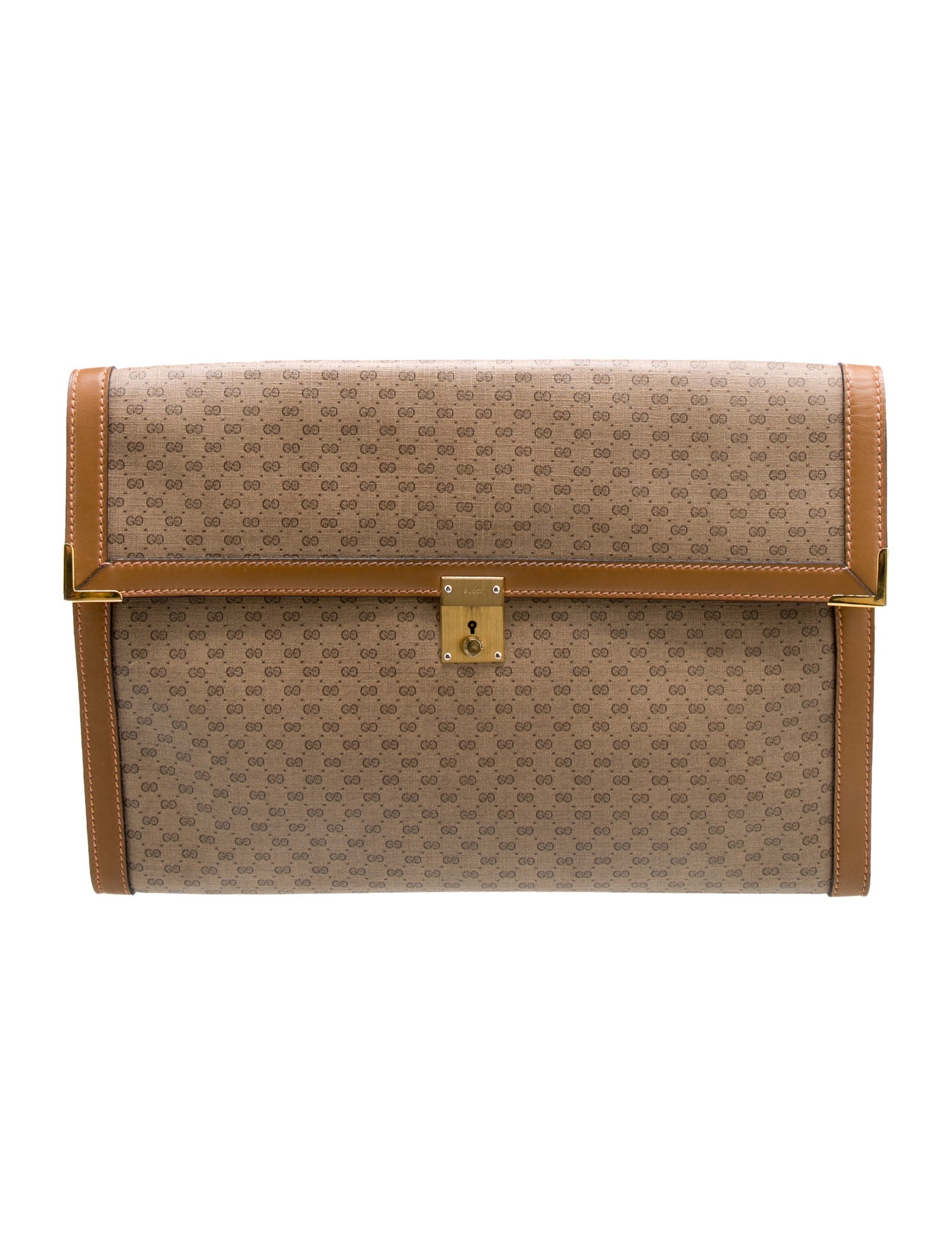 Gucci GG Canvas Business Bag Vintage