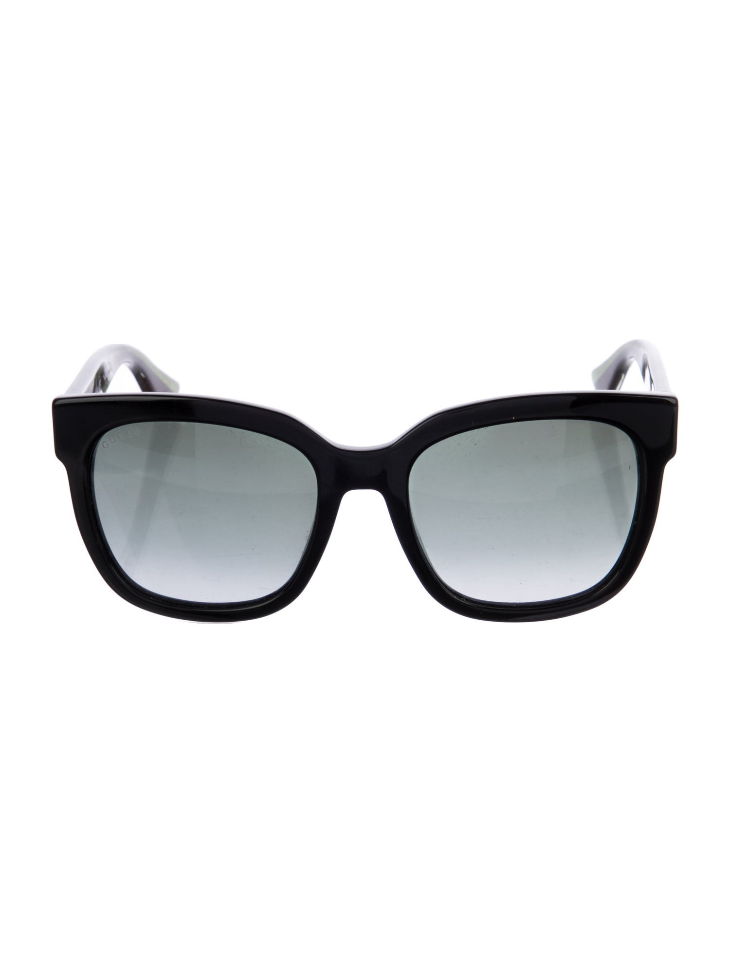 Gucci Web Accent Square Sunglasses