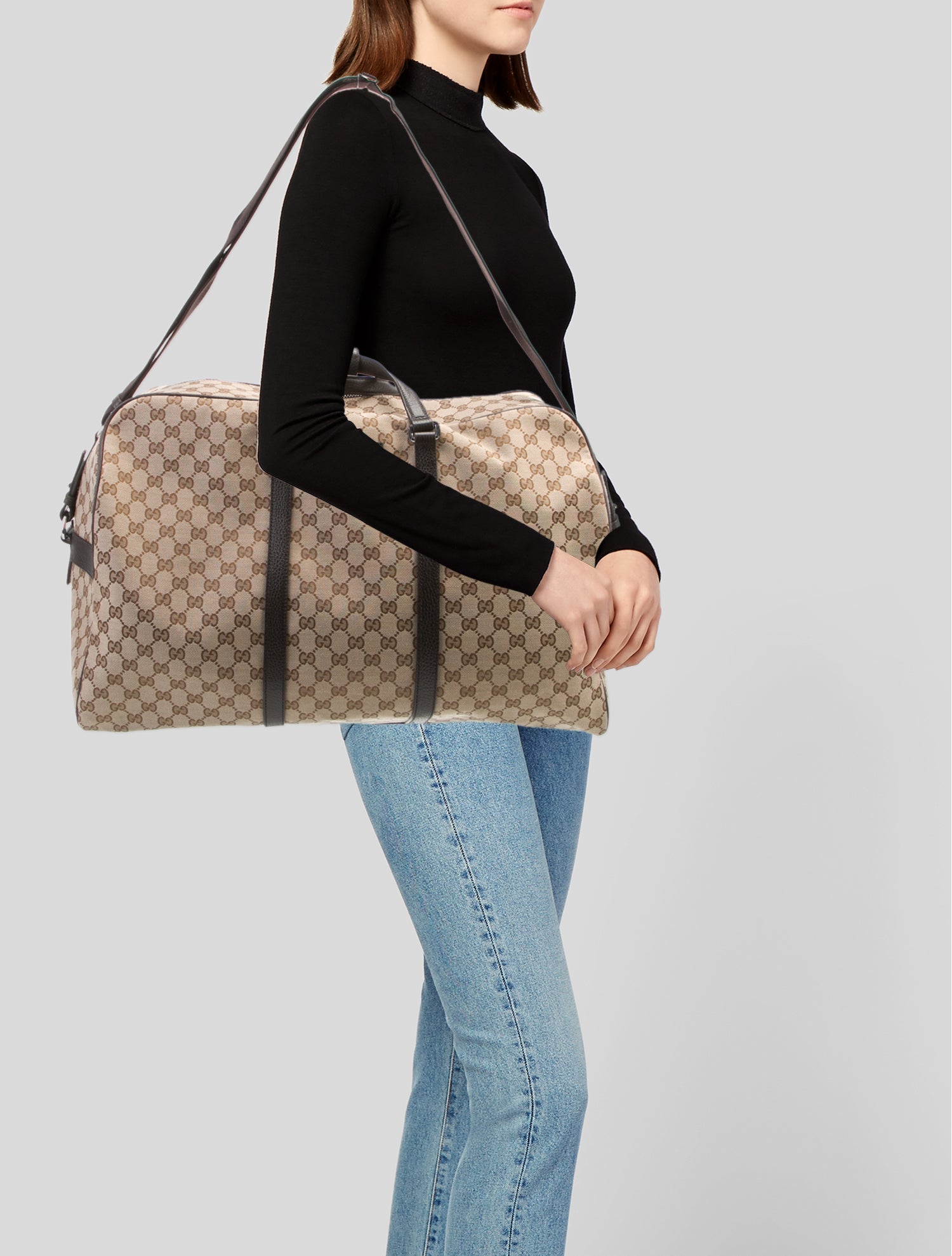 Gucci GG Canvas Boston