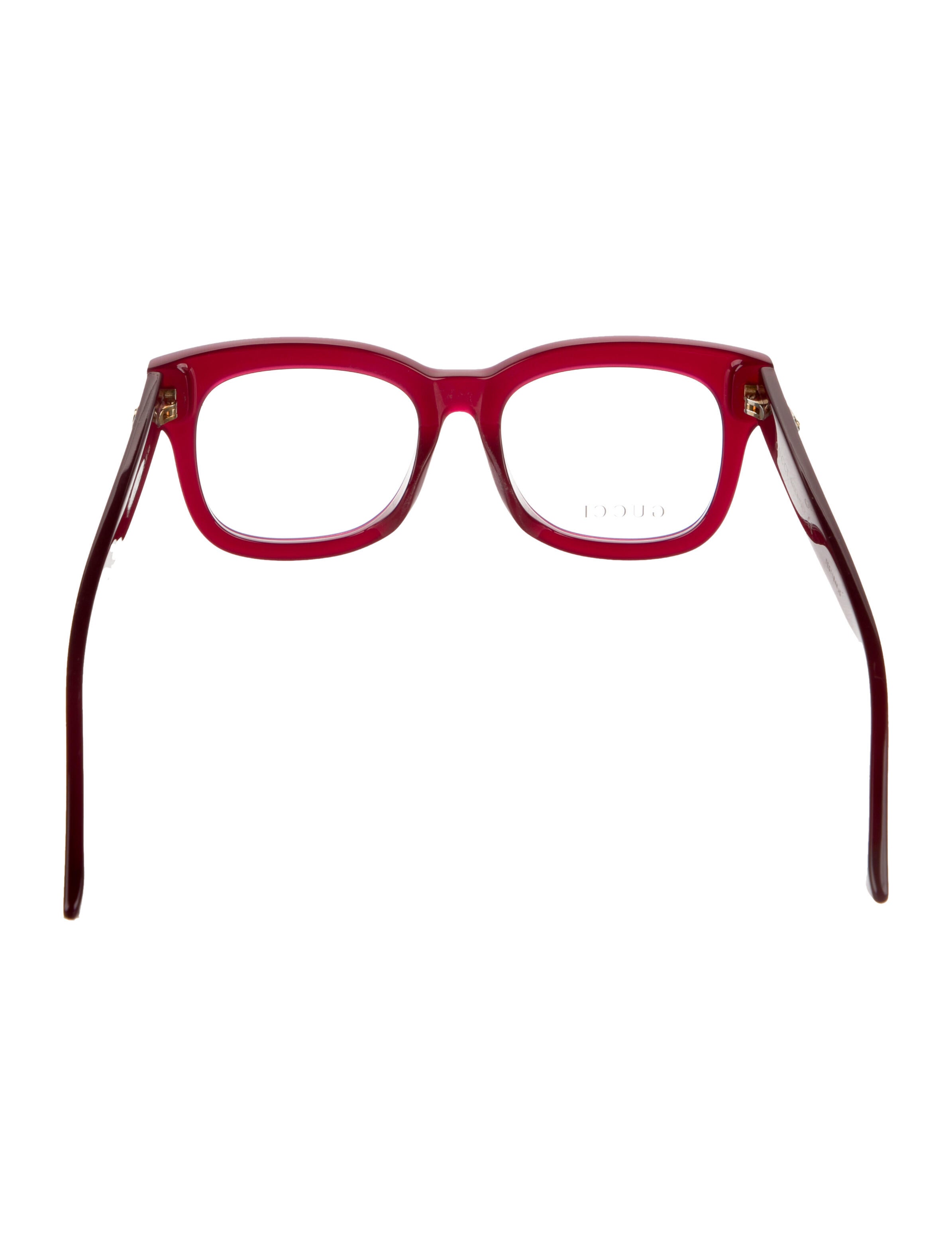 Gucci Interlocking G Logo Oversize Eyeglasses