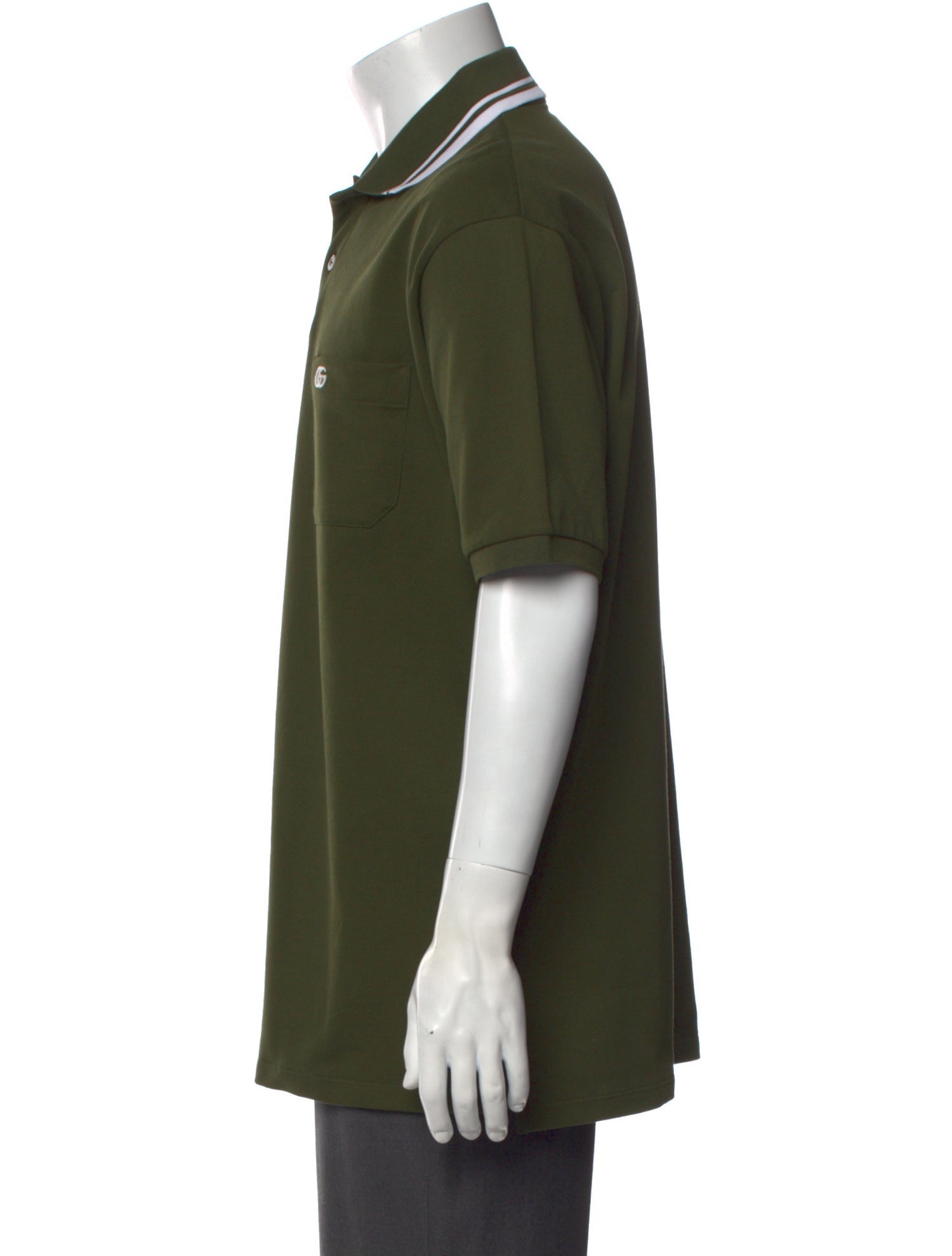 Gucci 2025 Double G Logo Polo Shirt