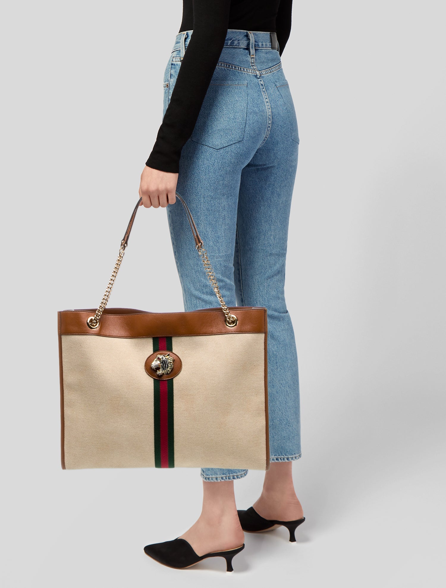 Gucci Web Rajah Maxi