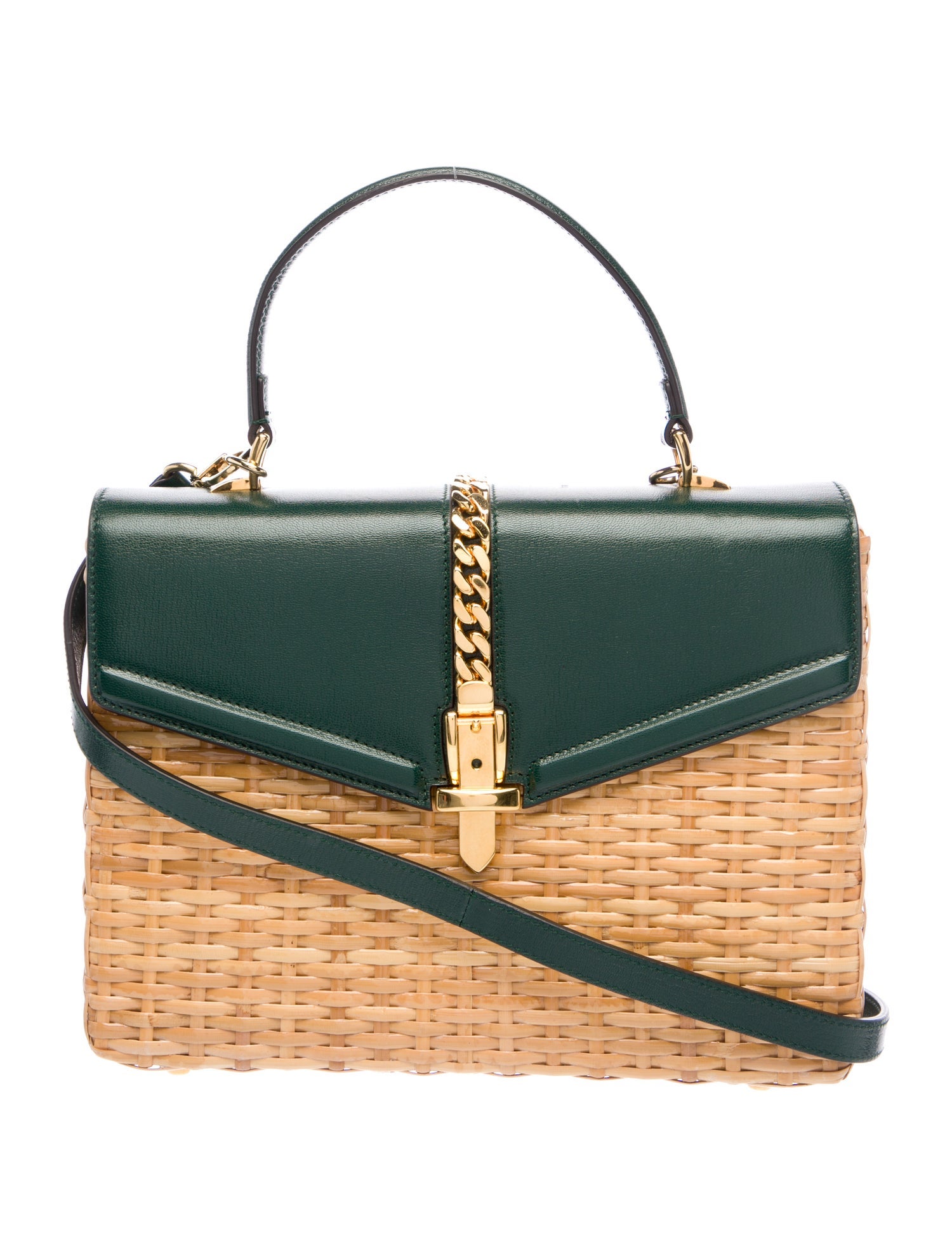 Gucci Wicker Sylvie 1969 Small