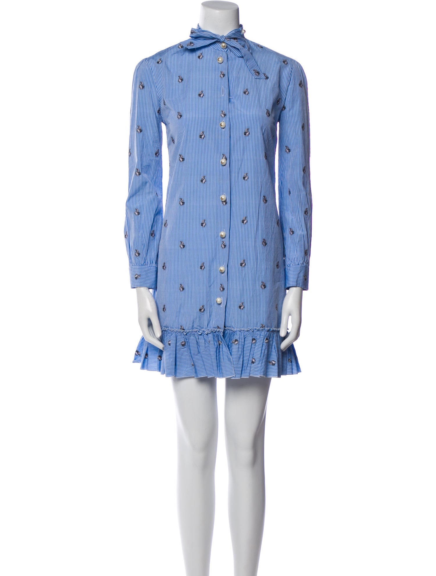 Gucci Striped Mini Dress