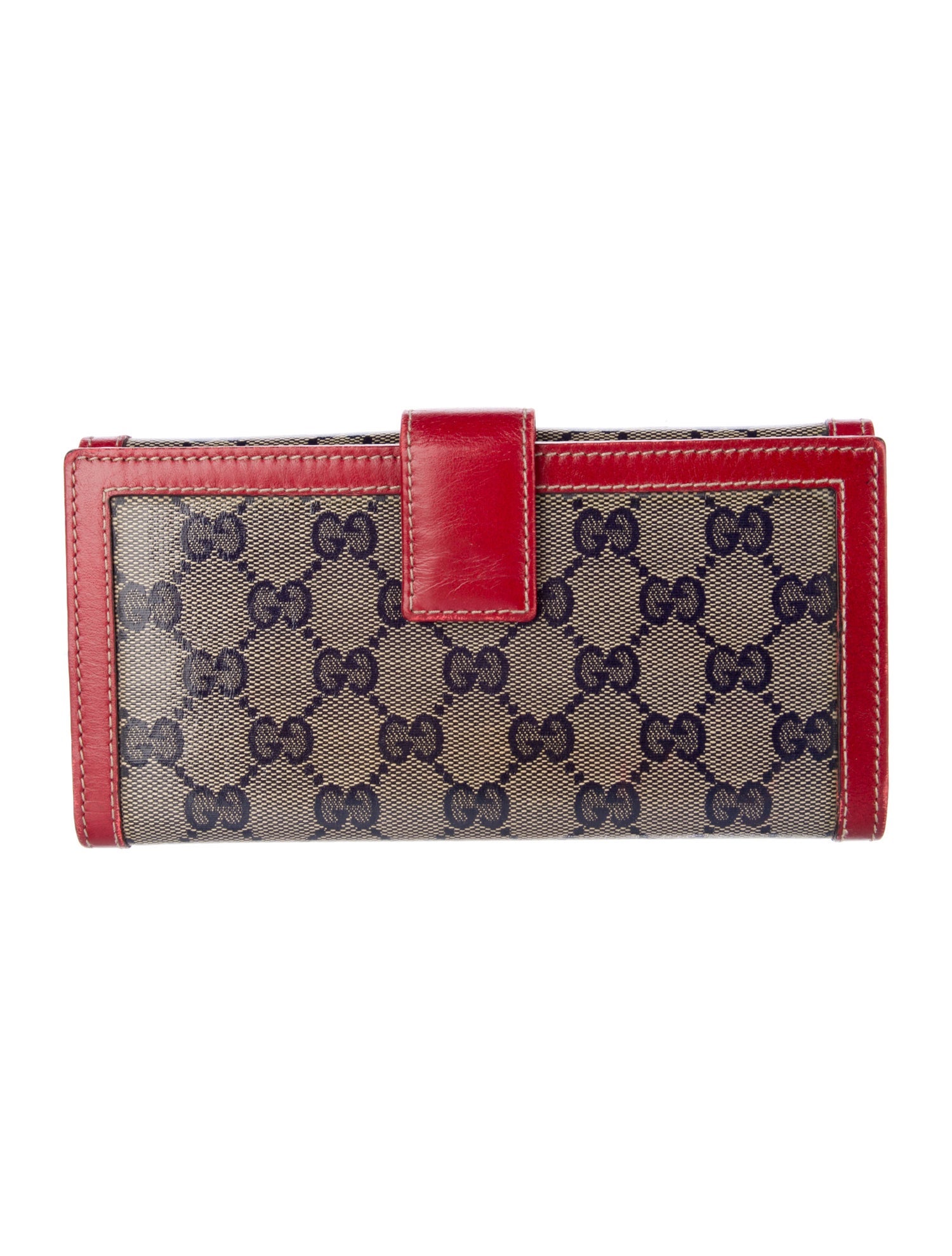 Gucci GG Crystal PVC Continental Wallet