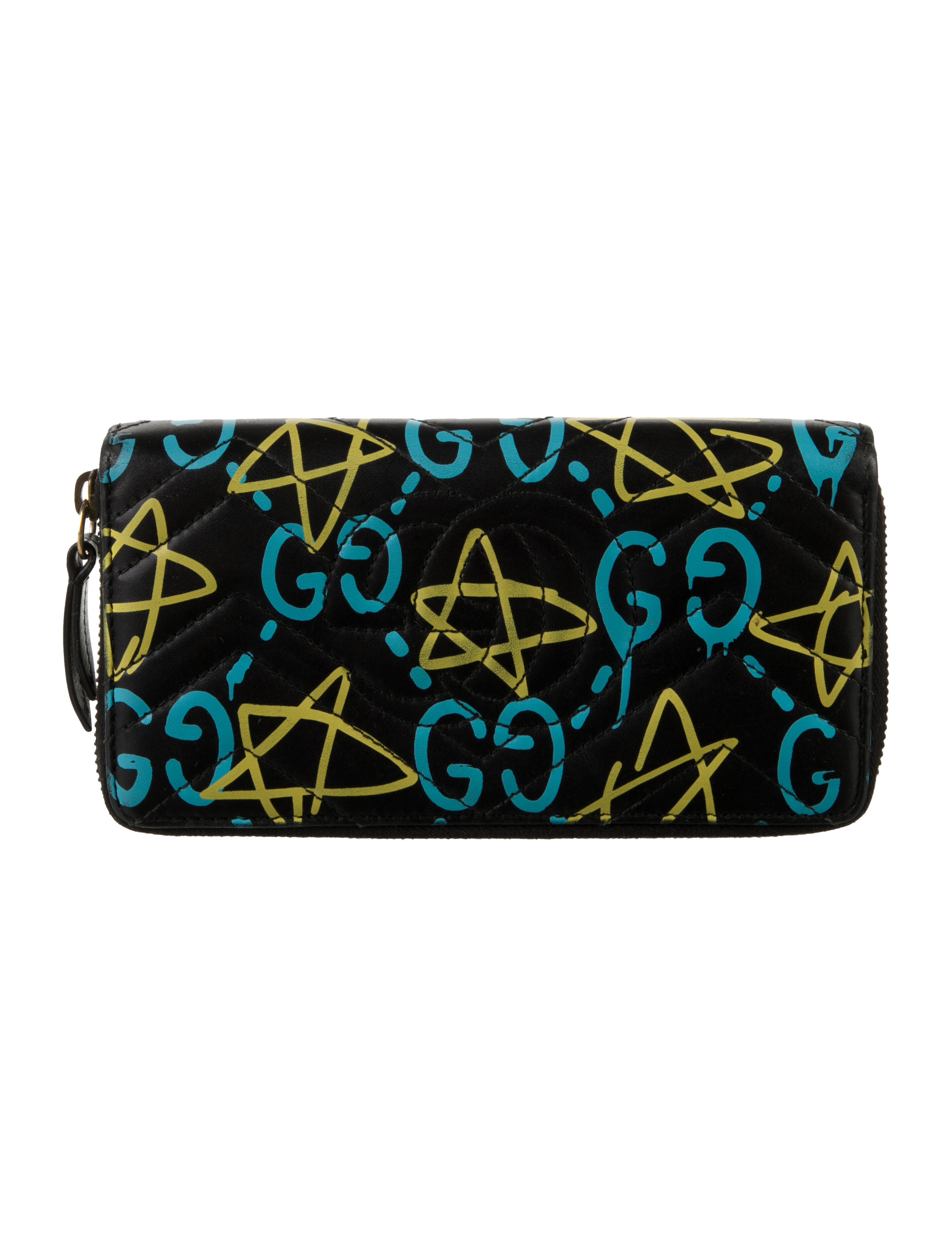 Gucci GG Logo Calfskin Continental Wallet