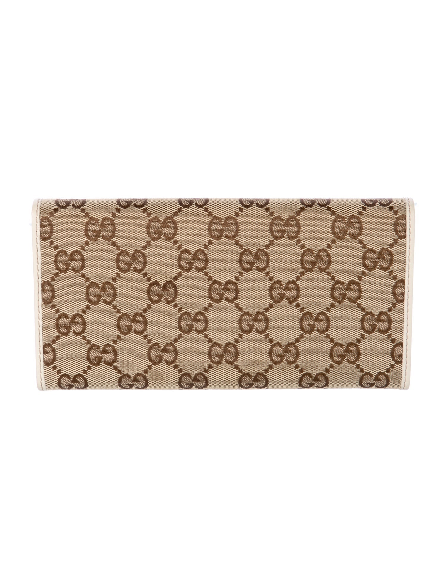 Gucci GG Canvas Canvas Continental Wallet