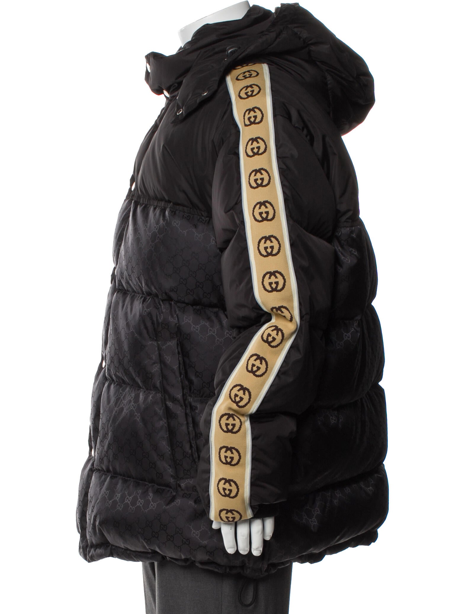 Gucci 2020 GG Nylon Puffer Coat