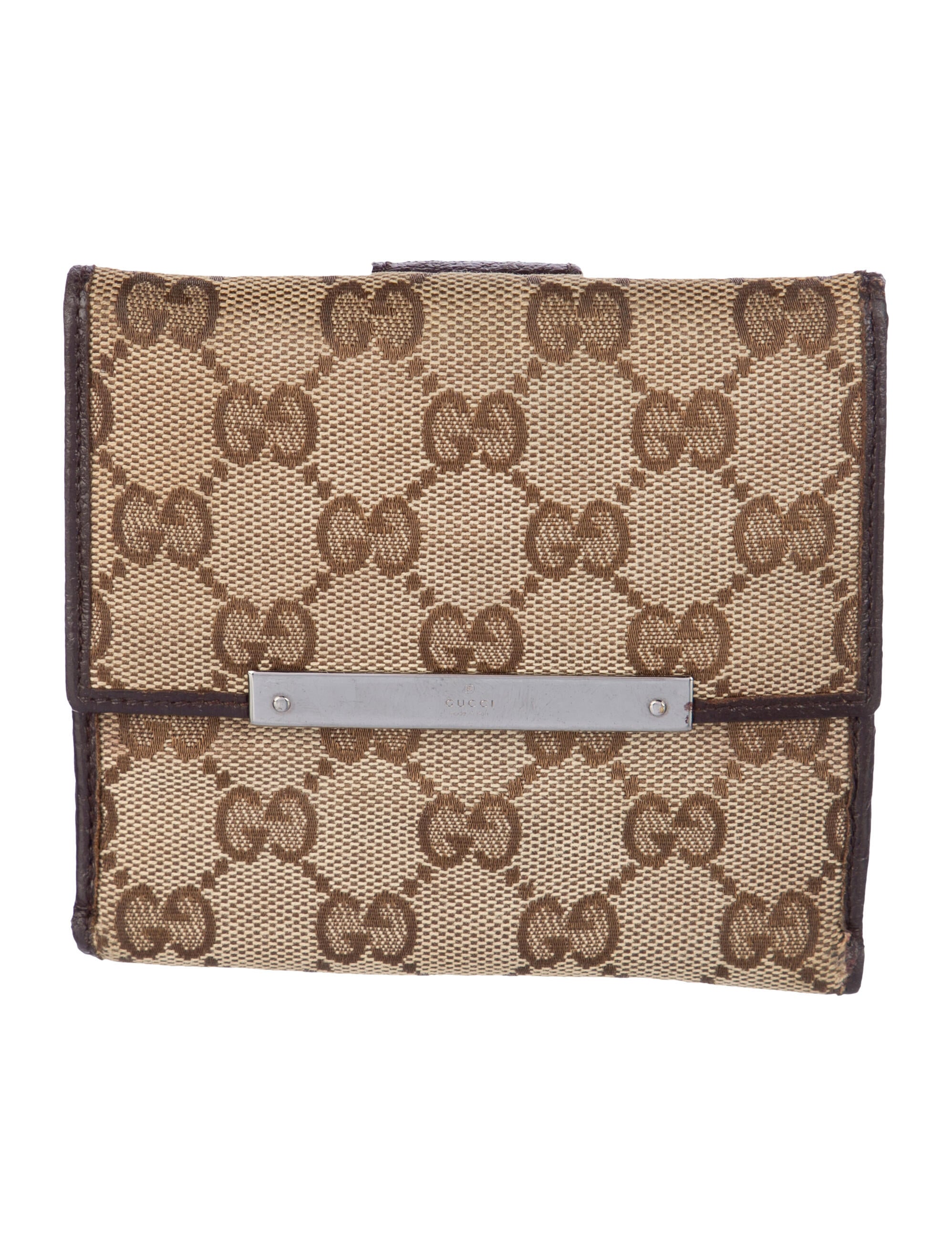Gucci GG Canvas Canvas Compact Wallet