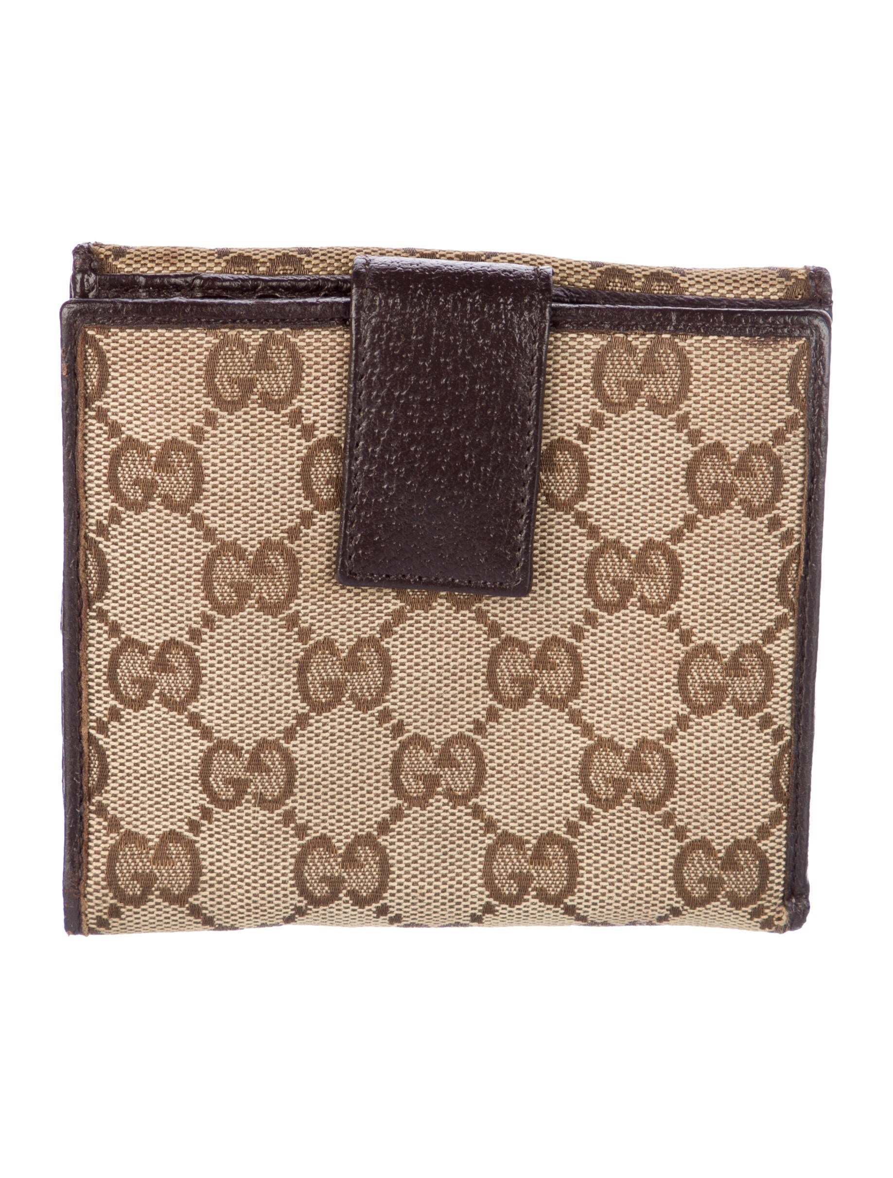 Gucci GG Canvas Canvas Compact Wallet